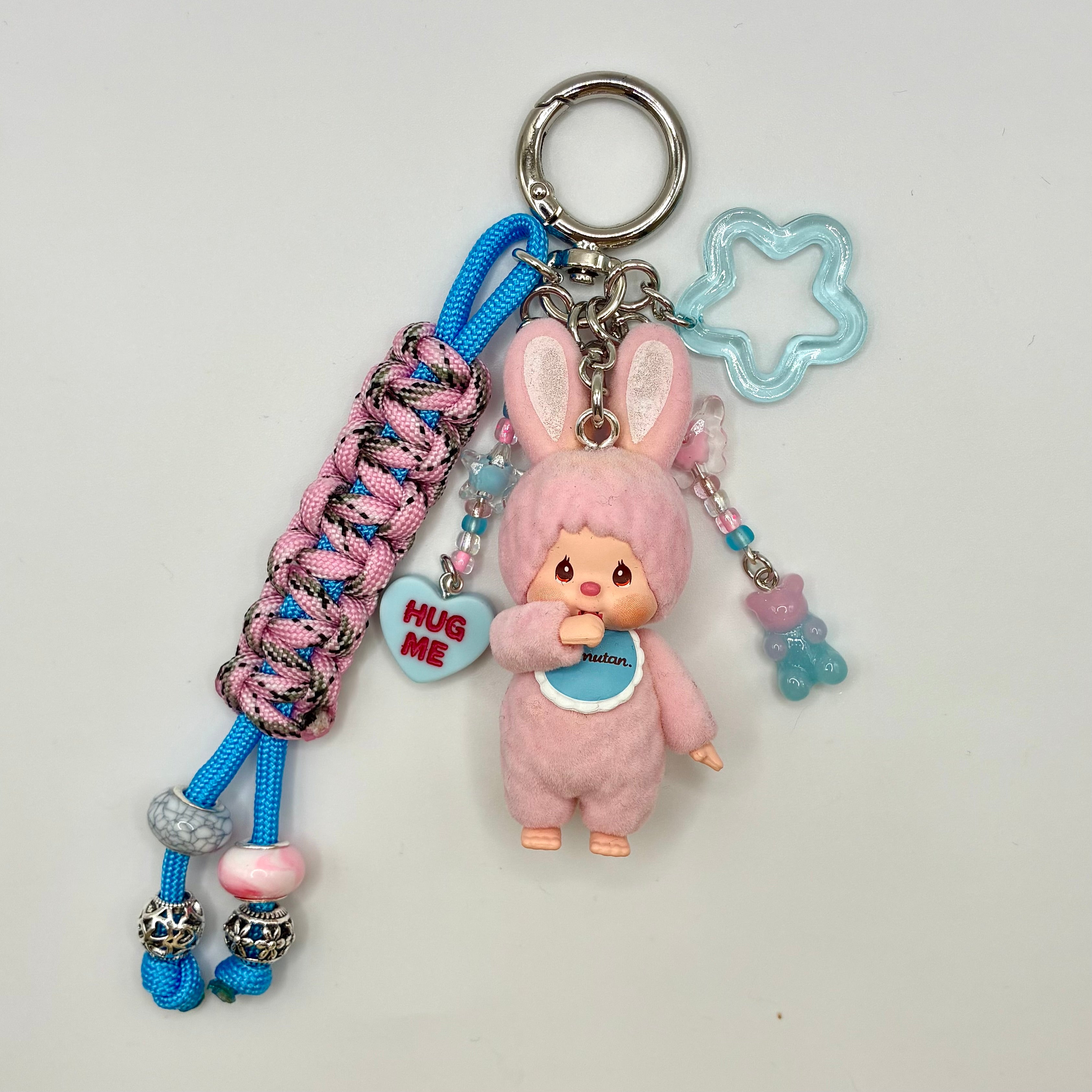 Monchhichi Handmade Bag Charm - Pink