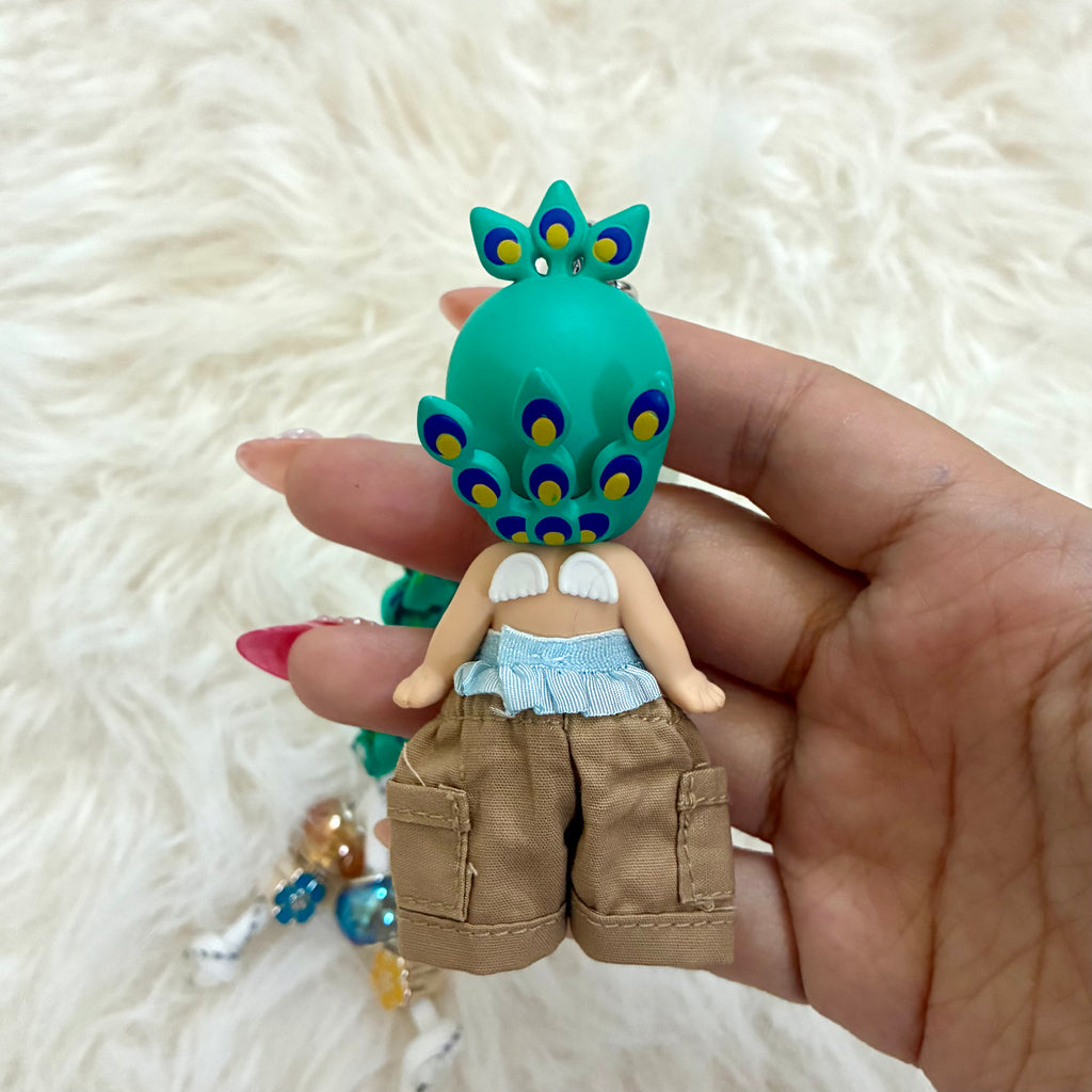 Sonny Angel Animal Series Bag Charm - Peacock