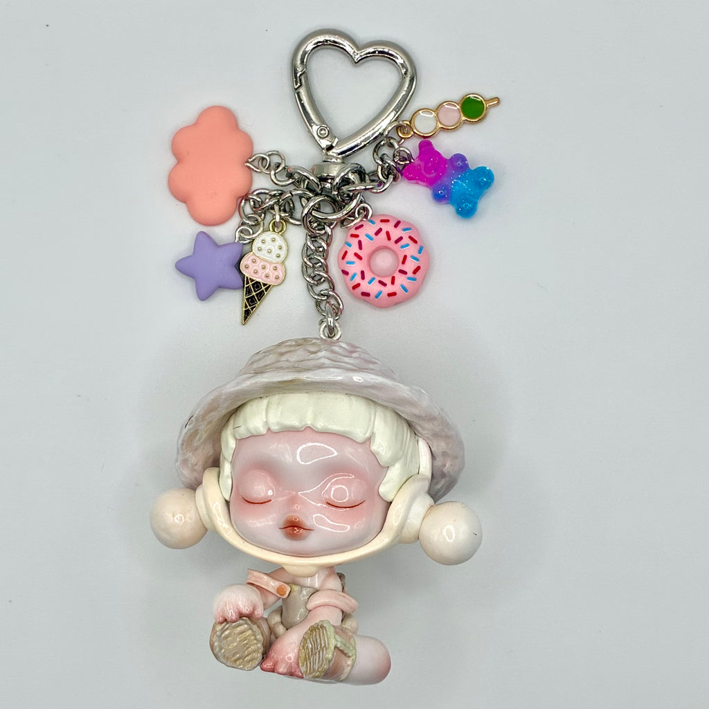 Skullpanda The Warmth Figurine Handmade Keychain - Recall the Past