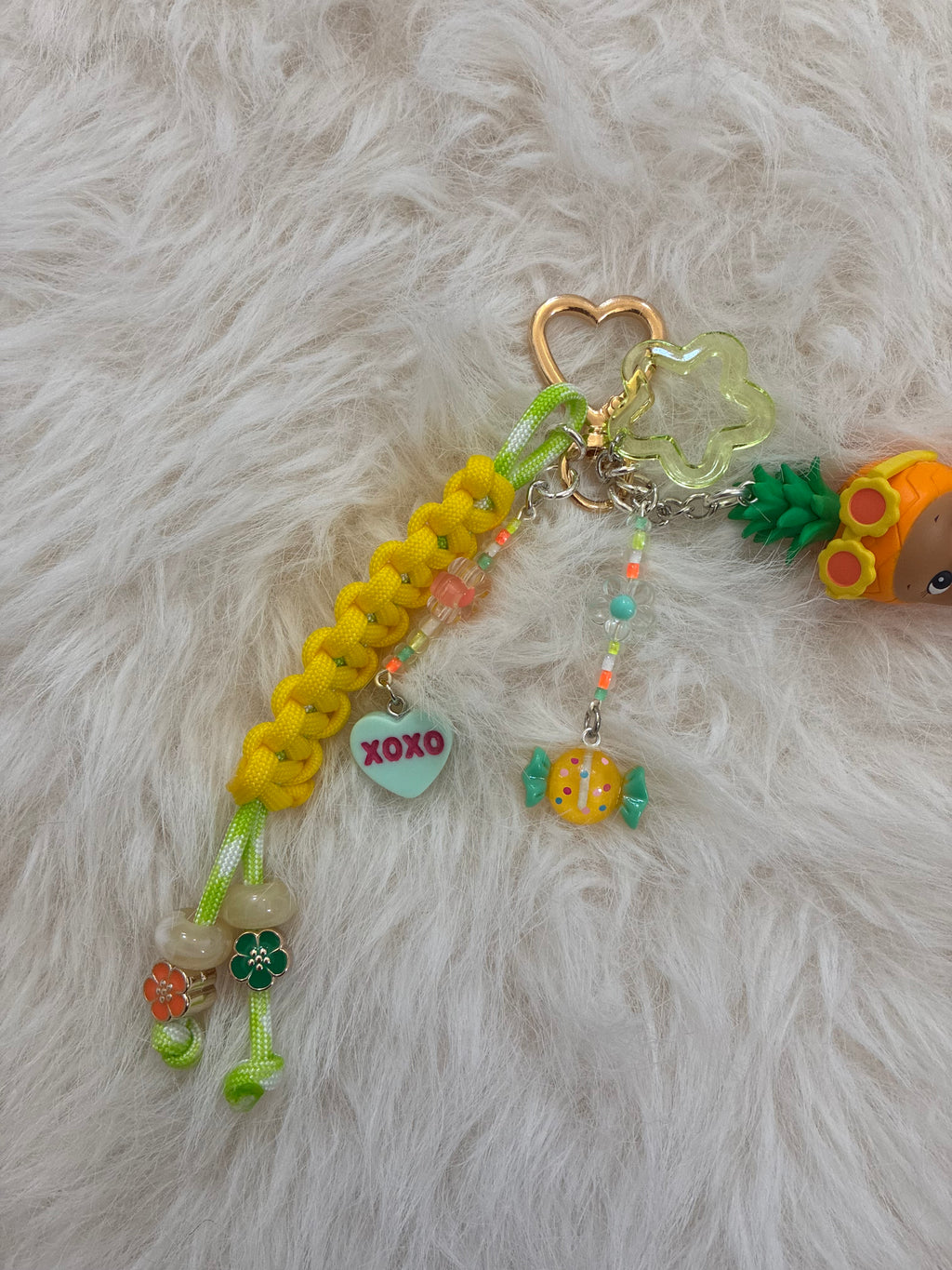Sonny Angel Summer Vacation Sun Kissed Series Bag Charm - Pineapple