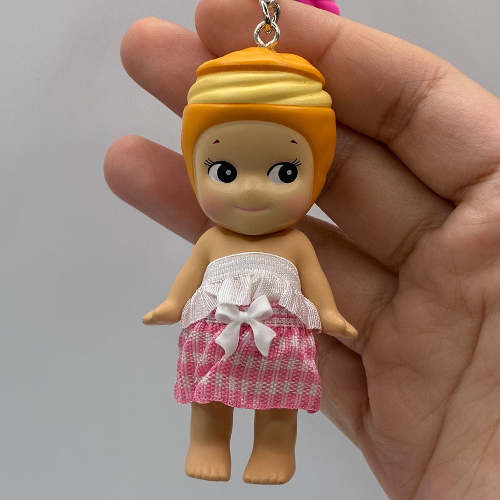 Sonny Angel Handmade Keychain - Sweets Series Cream Puff