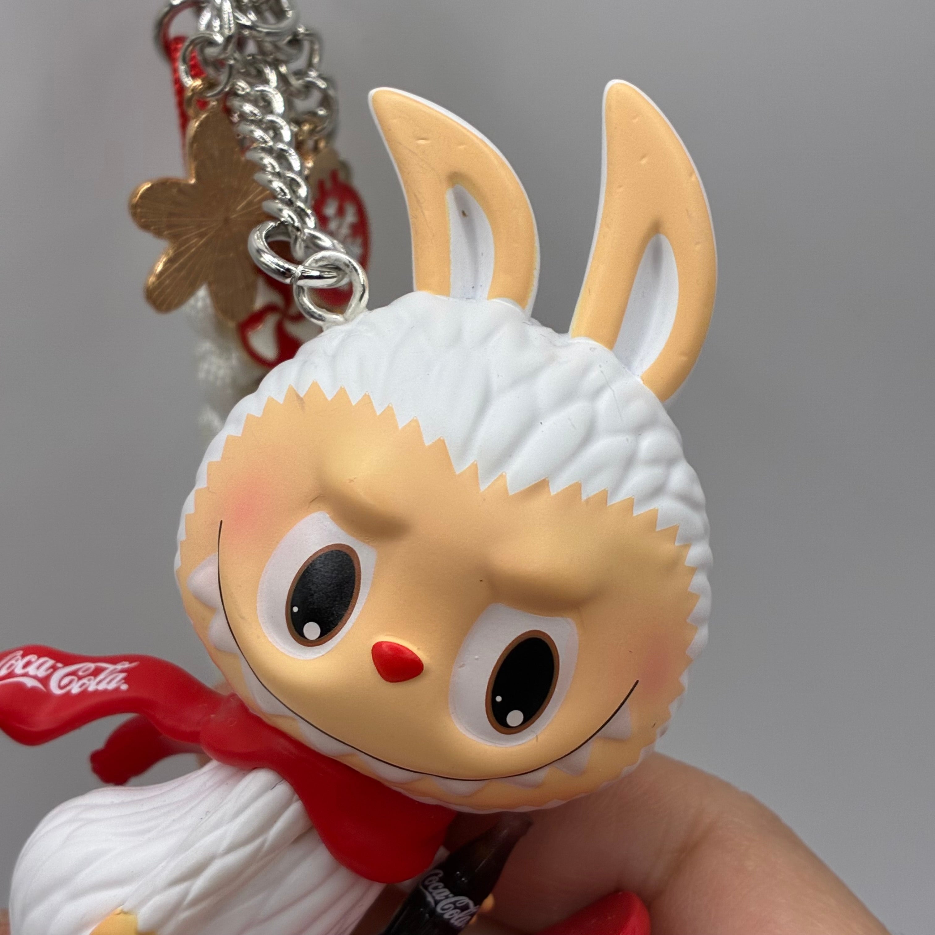 The Monsters Coca Cola Figurine Handmade Keychain - Snowy Mountain