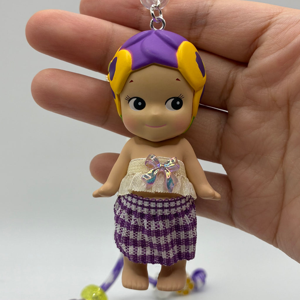 Sonny Angel Handmade Keychain - Flower Series Peony