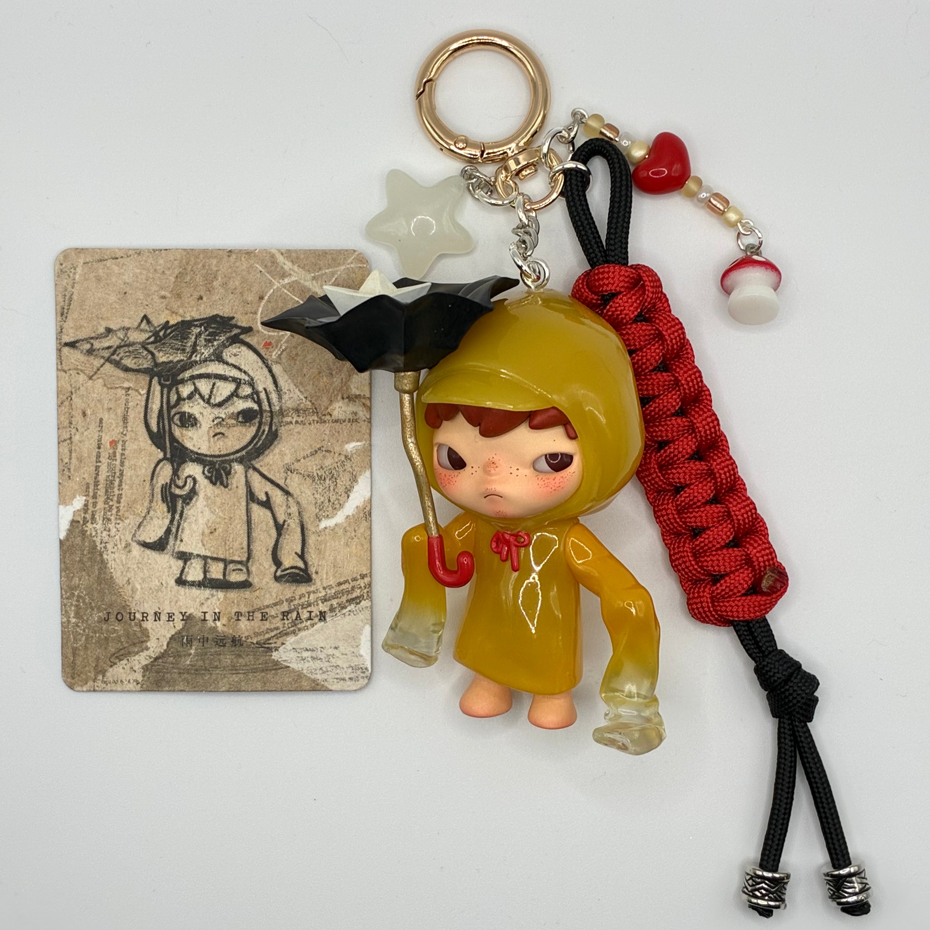 Hirono x Echo Series Handmade Keychain - Journey in the Rain