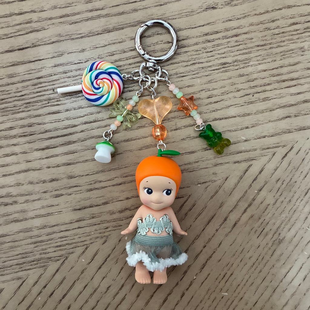 Sonny Angel Handmade Keychain - Fruit Series Orange