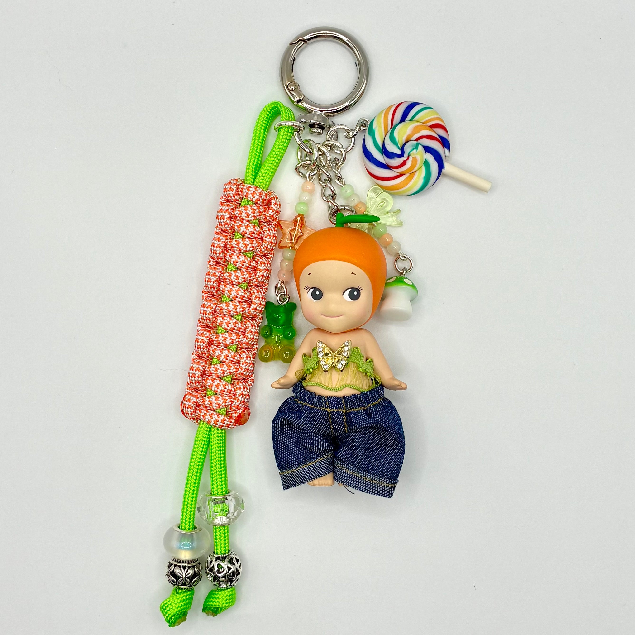 Sonny Angel Fruit Series Handmade Bag Charm - Orange