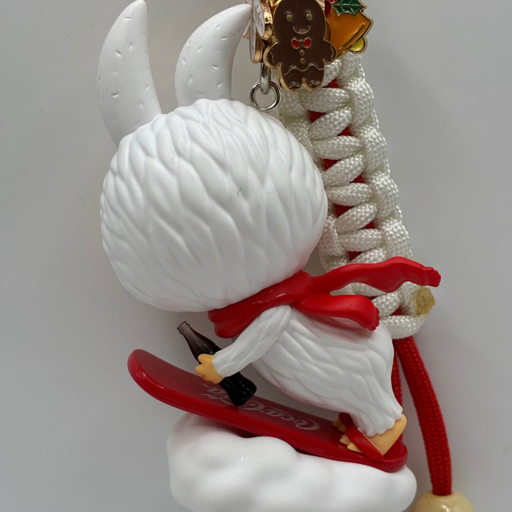 The Monsters Coca Cola Figurine Handmade Keychain - Snowy Mountain