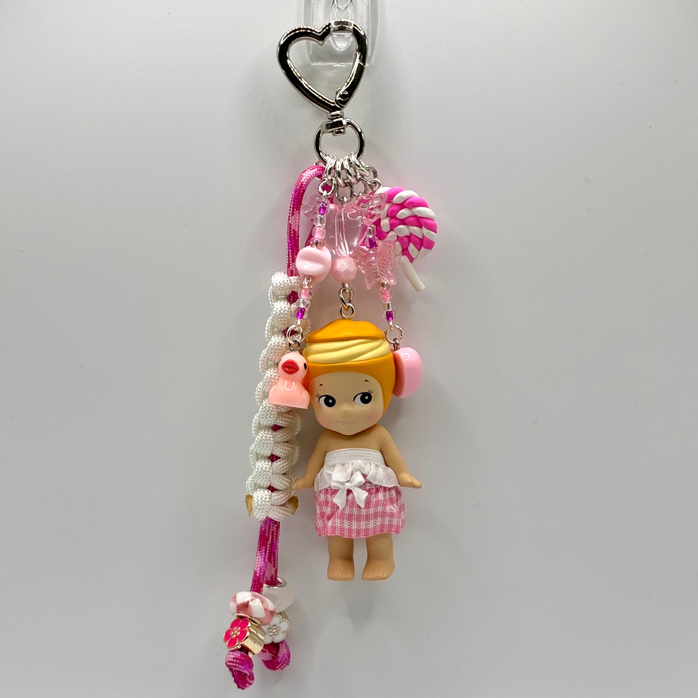 Sonny Angel Handmade Keychain - Sweets Series Cream Puff