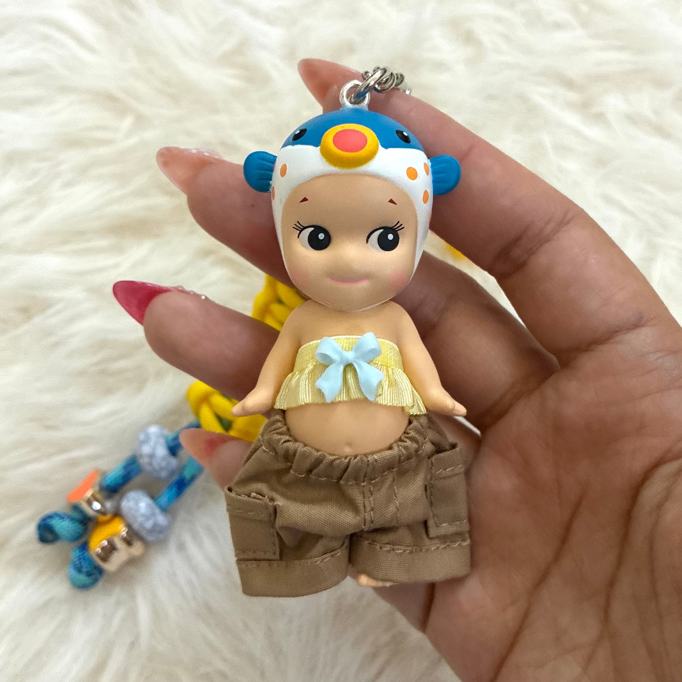 Sonny Angel Snack Series Bag Charm - Puffer Fish