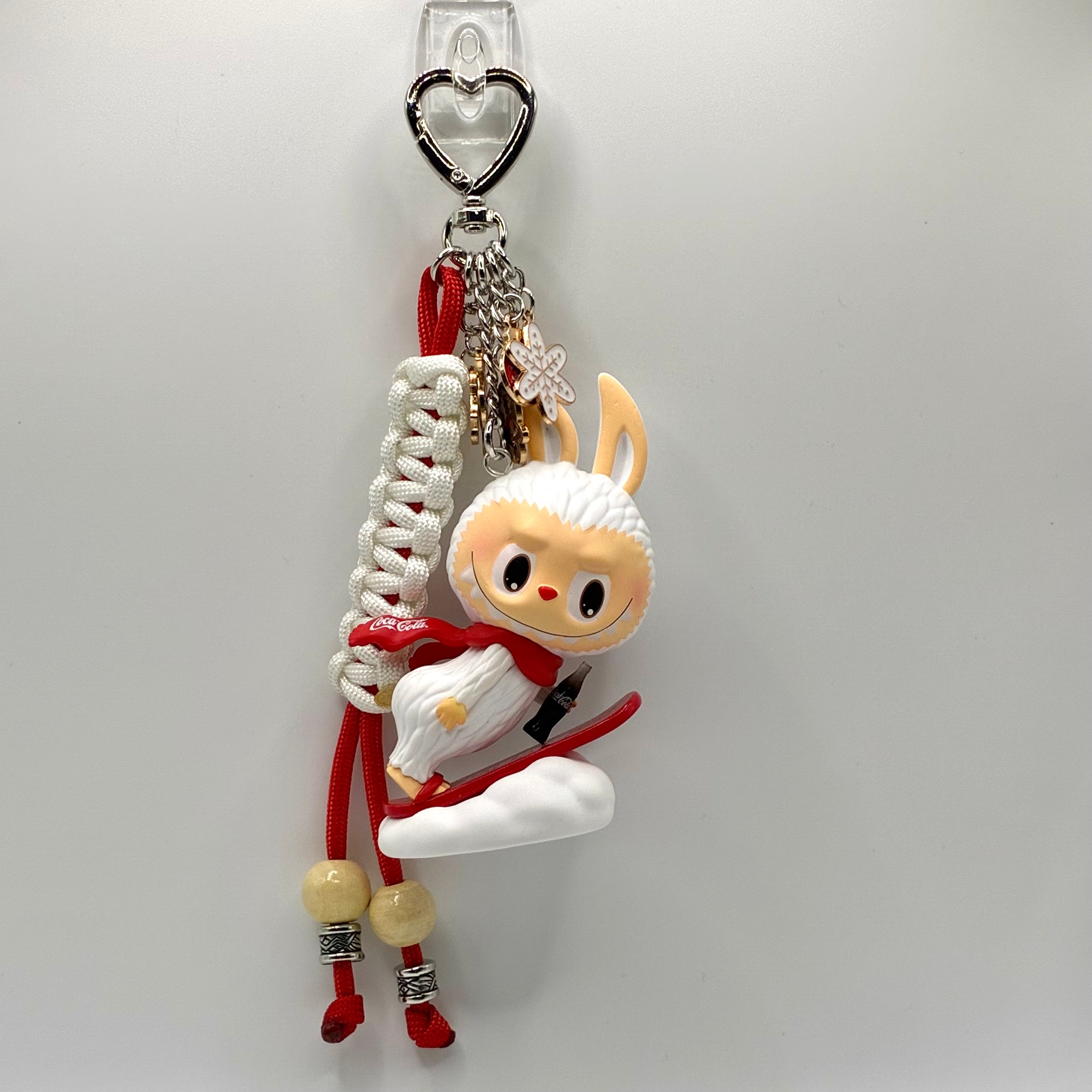 The Monsters Coca Cola Figurine Handmade Keychain - Snowy Mountain