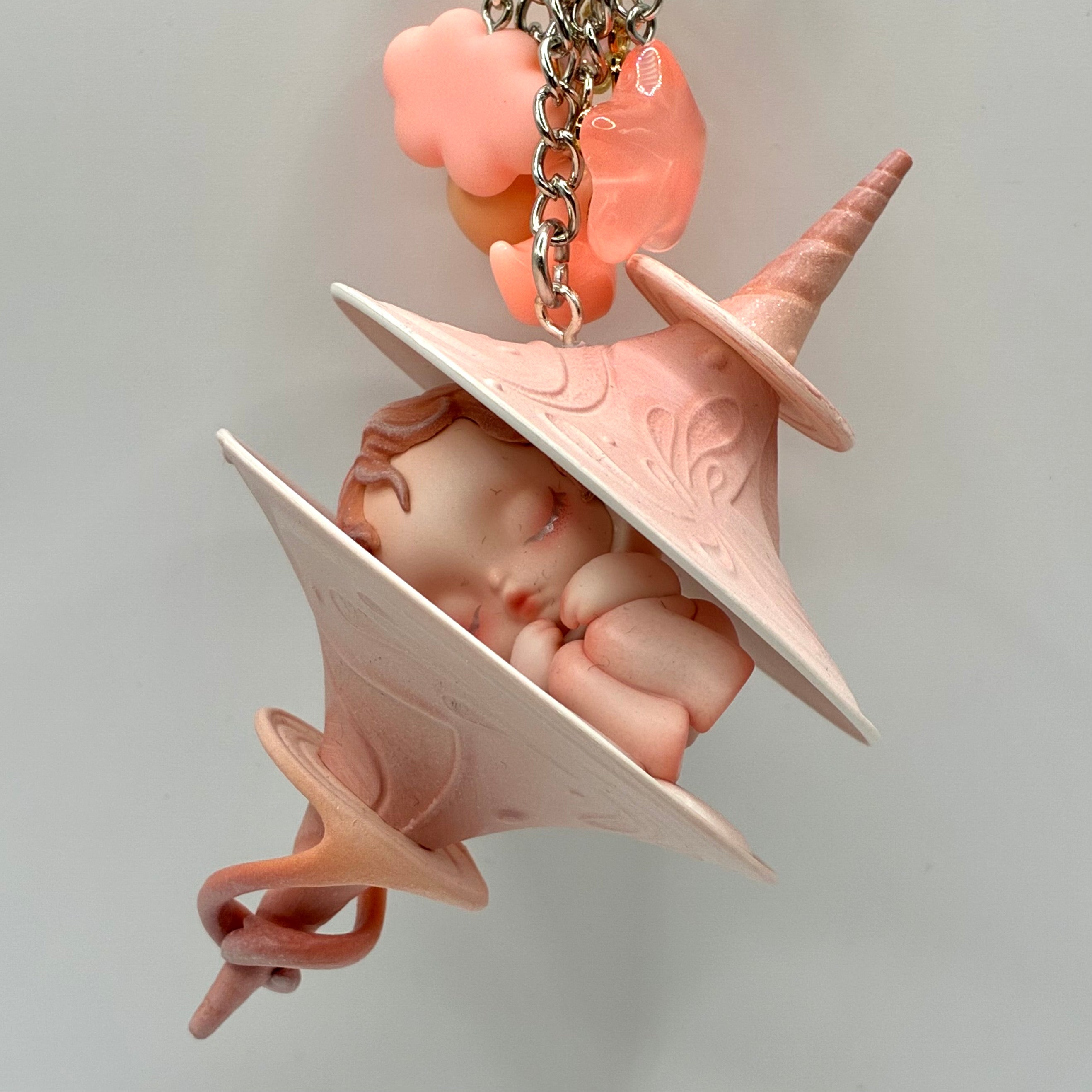 Skullpanda The Paradox Series Handmade Keychain - The Cyclical Path