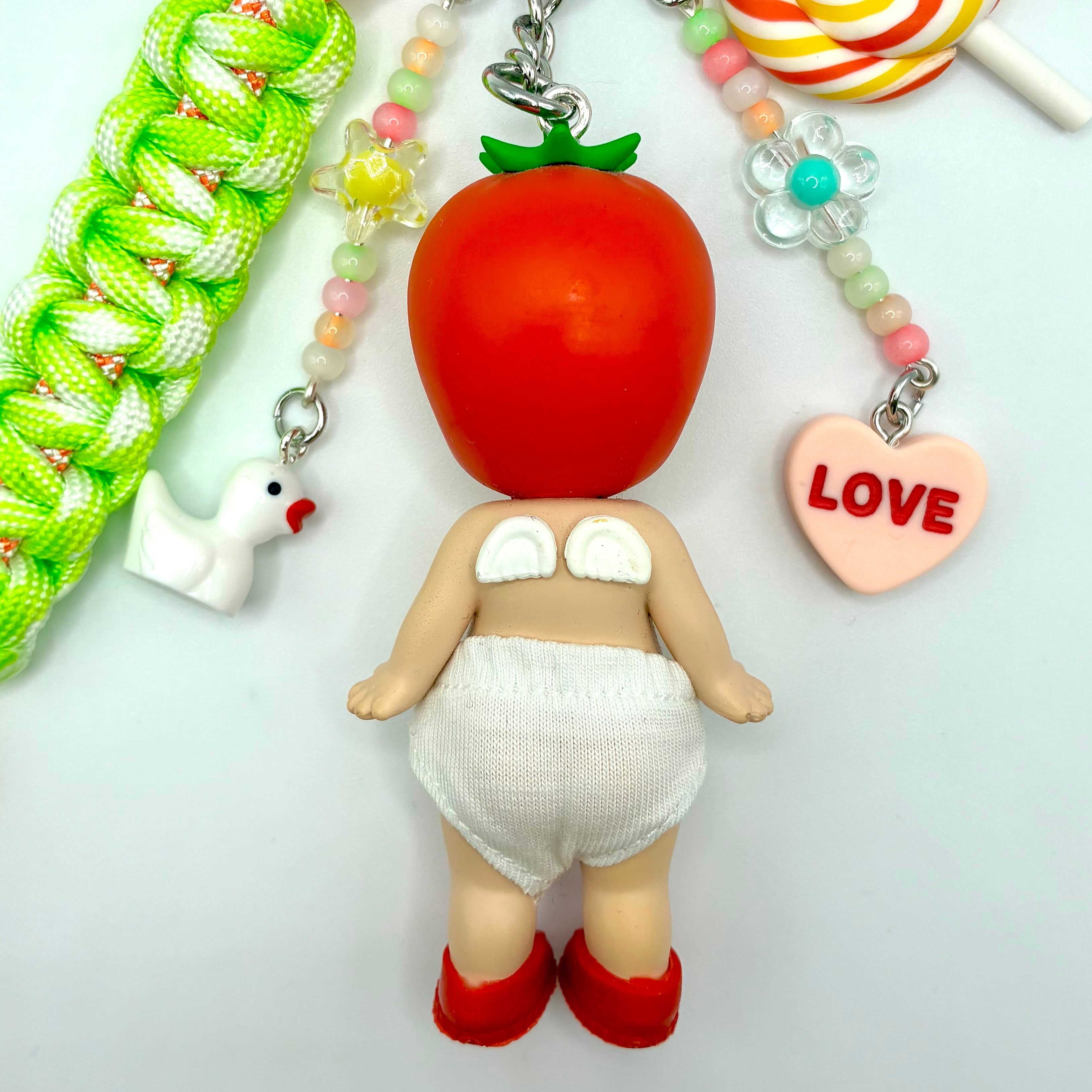 Sonny Angel Handmade Bag Charm - Vegetable Series “Tomato”