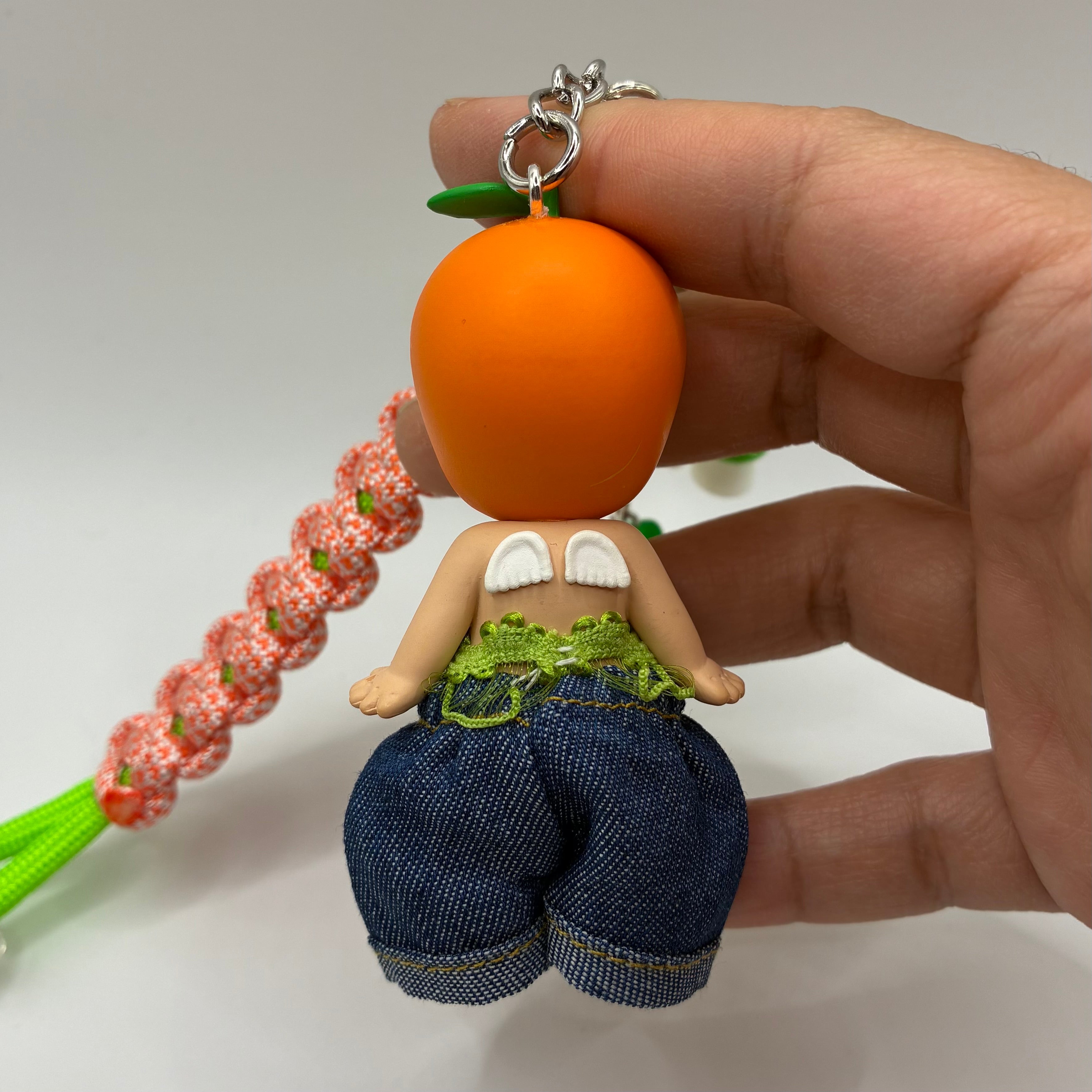 Sonny Angel Fruit Series Handmade Bag Charm - Orange