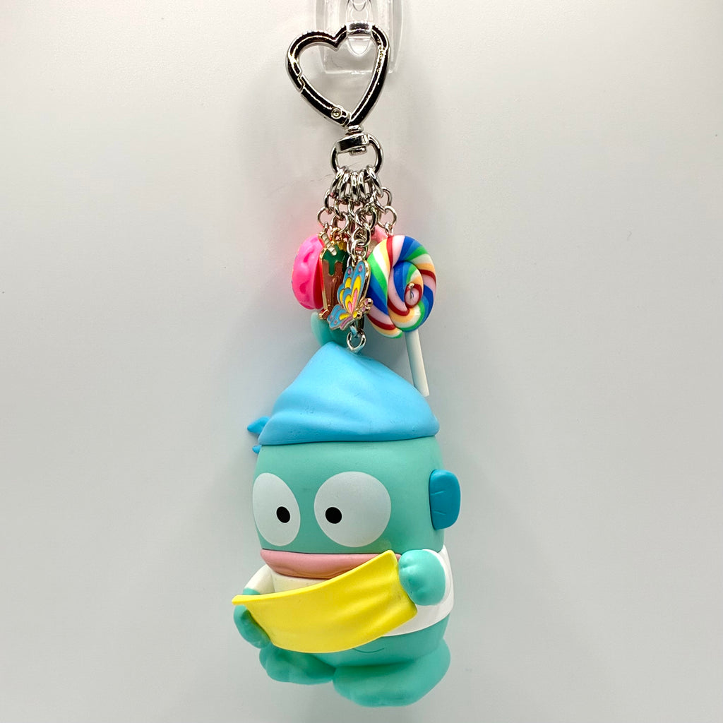 Sanrio Hangyodon Figurine Handmade Keychain - Wipe the Sweat