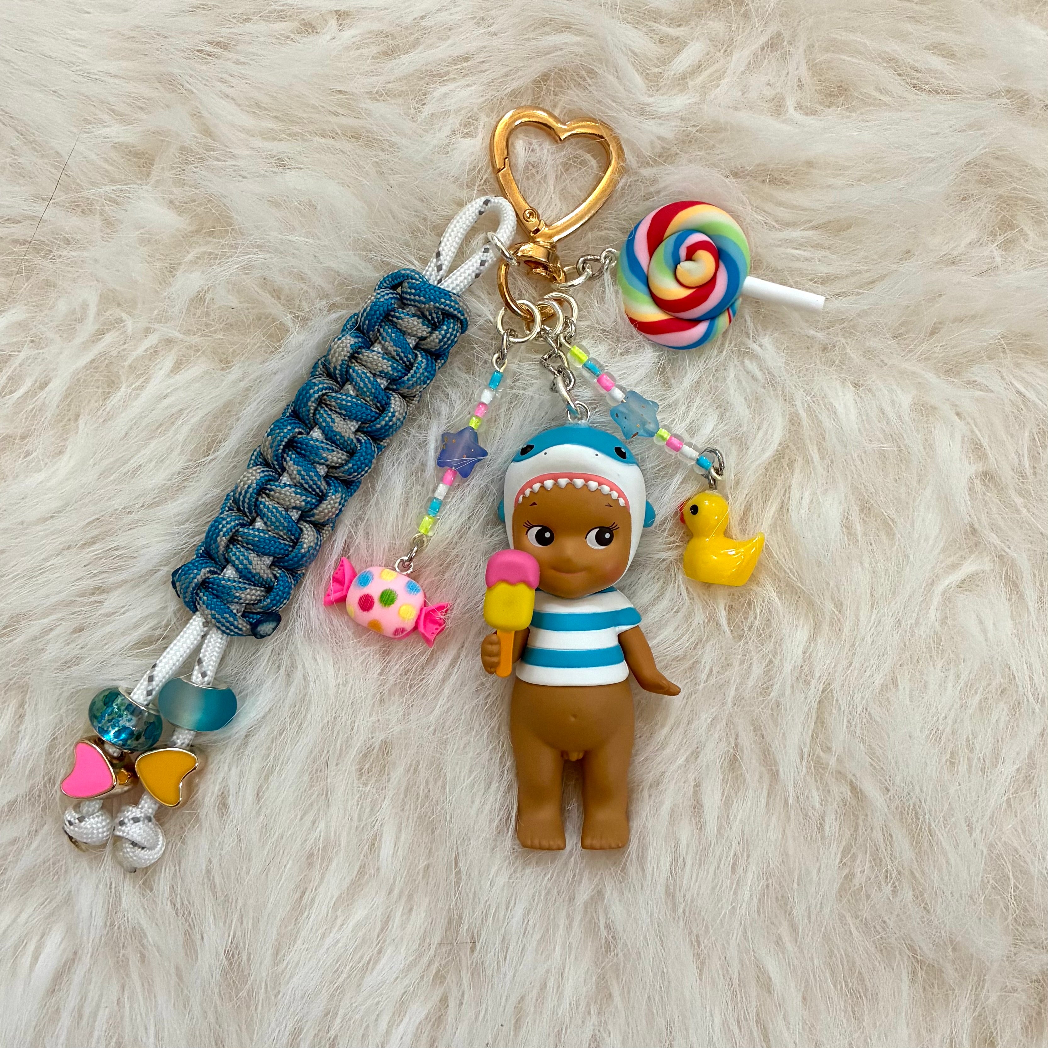 Sonny Angel Summer Vacation Sun-Kissed Series Bag Charm - Shark