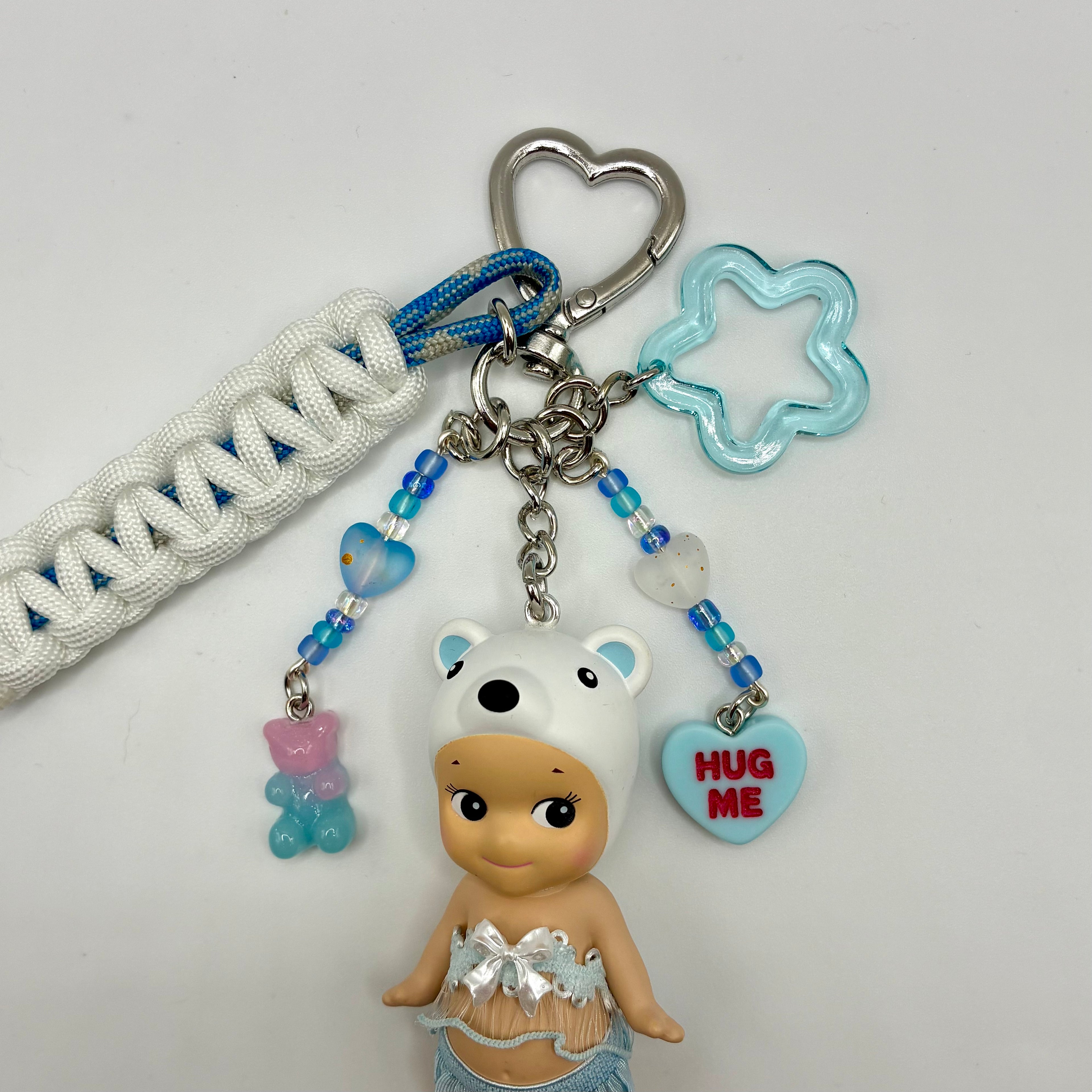 Sonny Angel Animal Series Handmade Bag Charm - White Bear