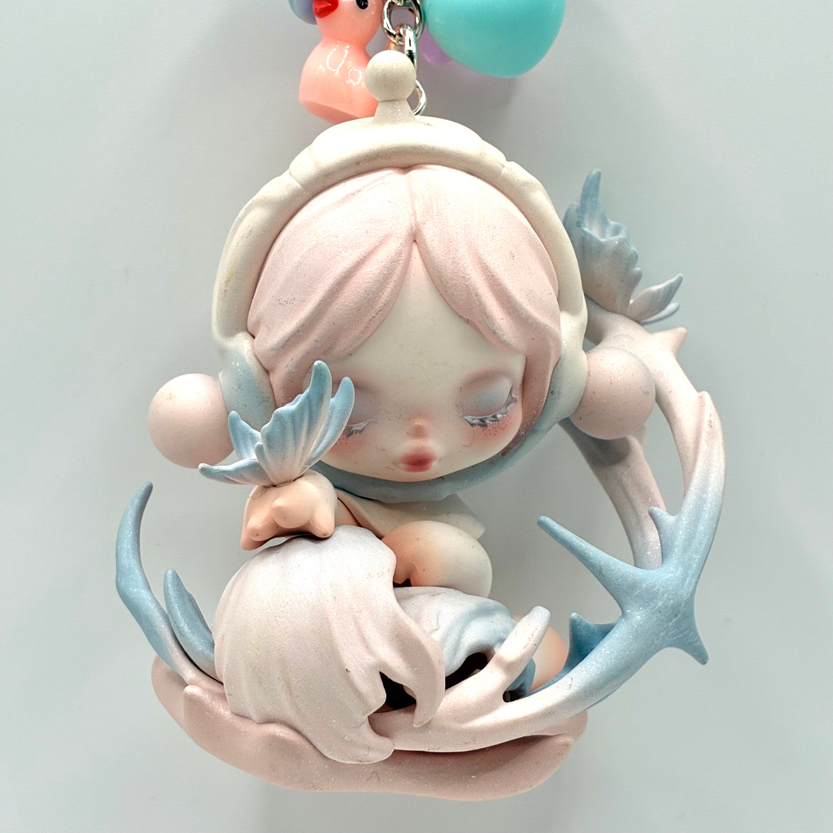 Skullpanda The Paradox Series Handmade Keychain - Spin a Cocoon