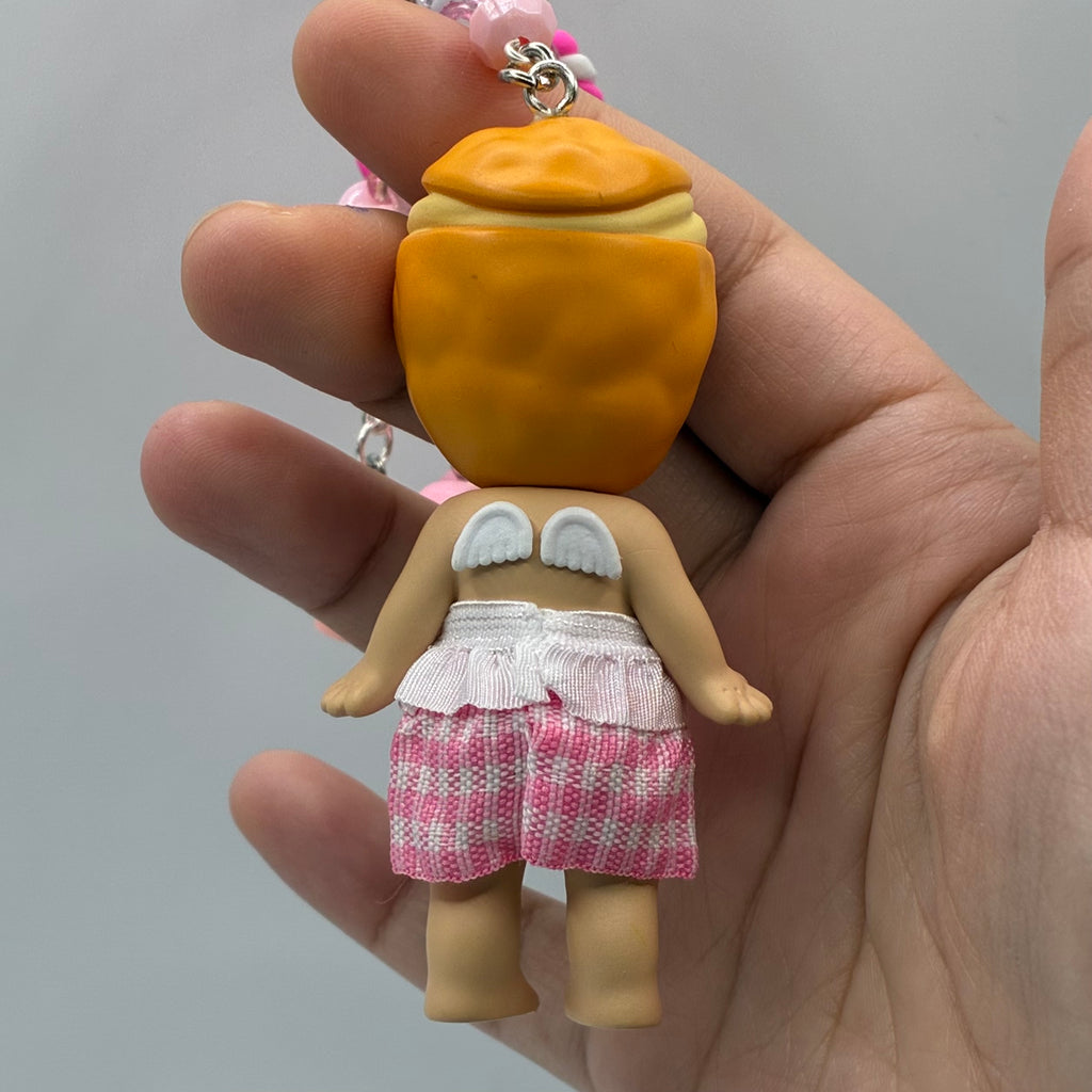 Sonny Angel Handmade Keychain - Sweets Series Cream Puff