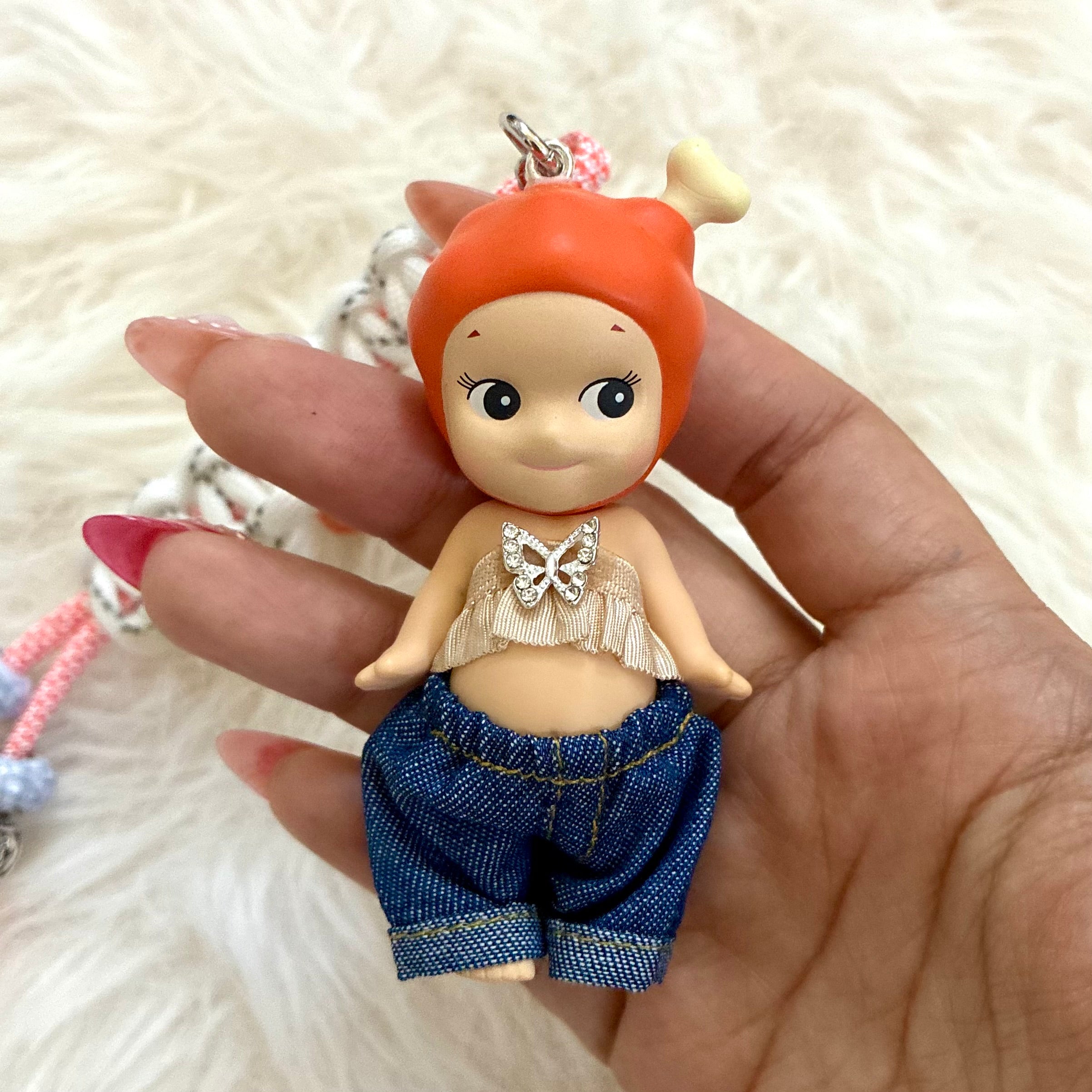 Sonny Angel Snack Series Bag Charm - Fried Chicken