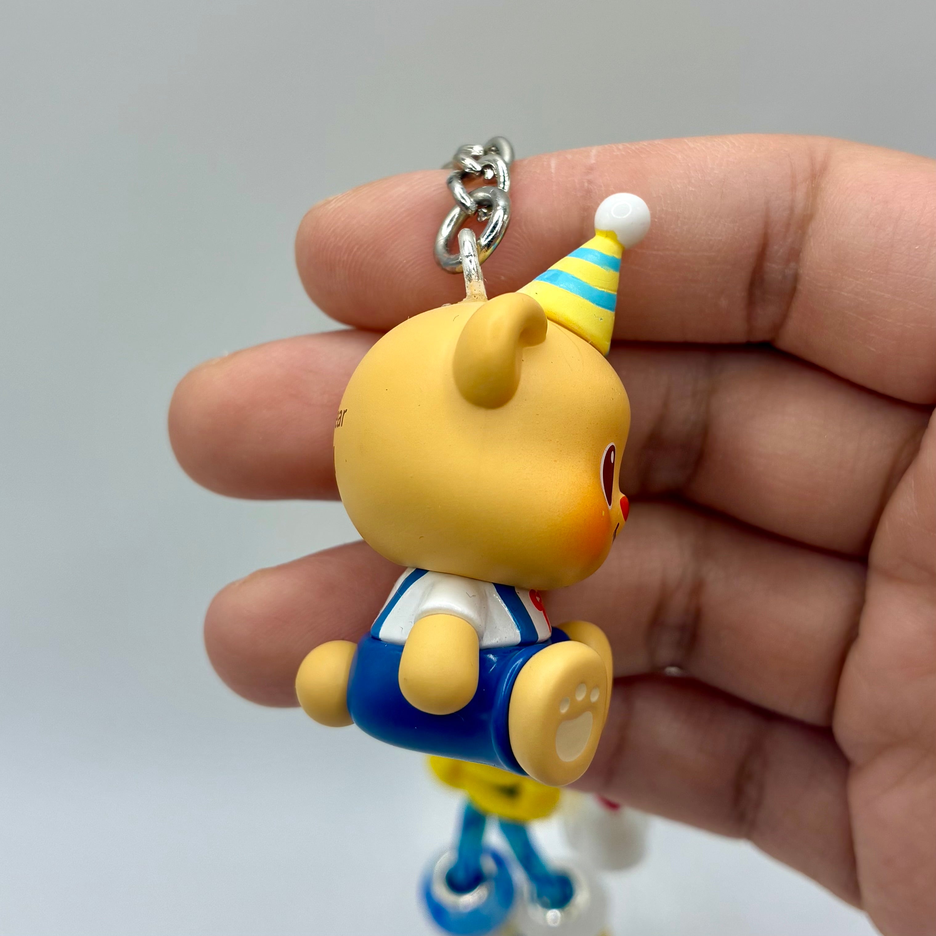 Butter Bear Handmade Bag Charm - Birthday Hat