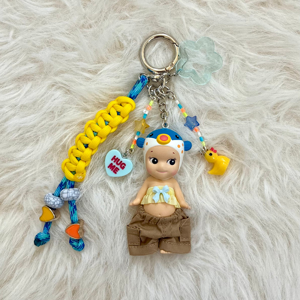 Sonny Angel Snack Series Bag Charm - Puffer Fish