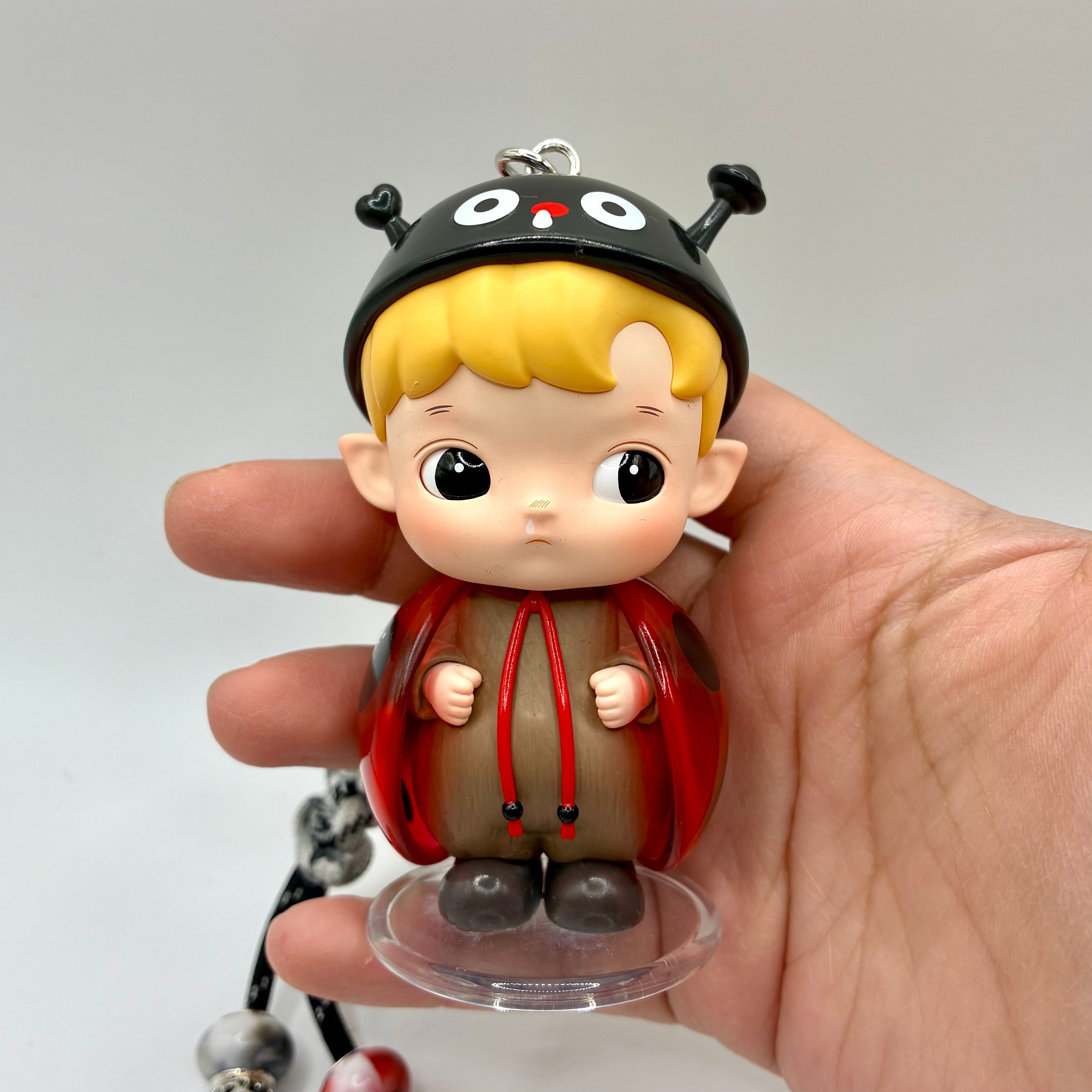 Hacipupu x Adventures in the Woods Series Handmade Bag Charm - Ladybug