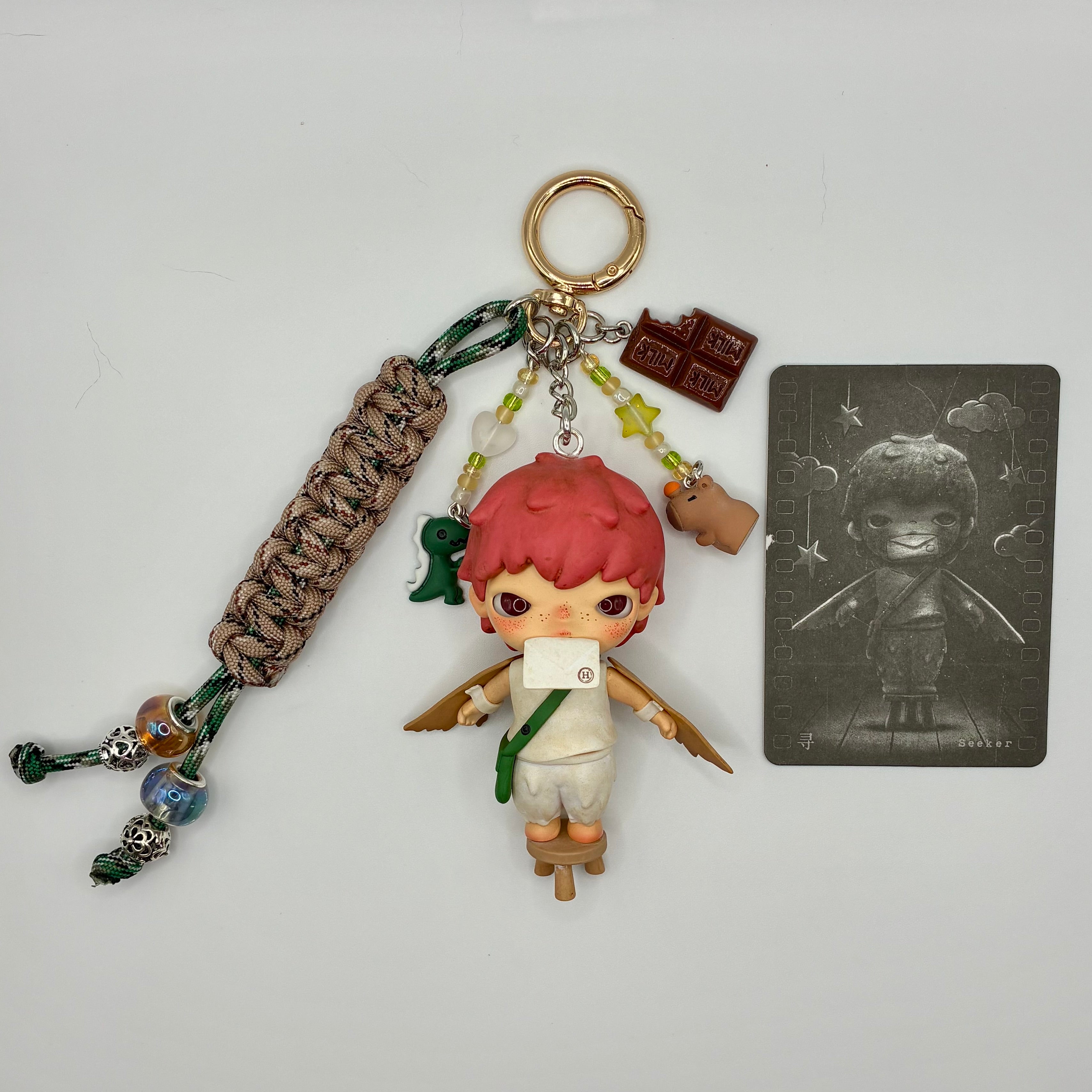 Hirono x Mime Handmade Bag Charm - Seeker