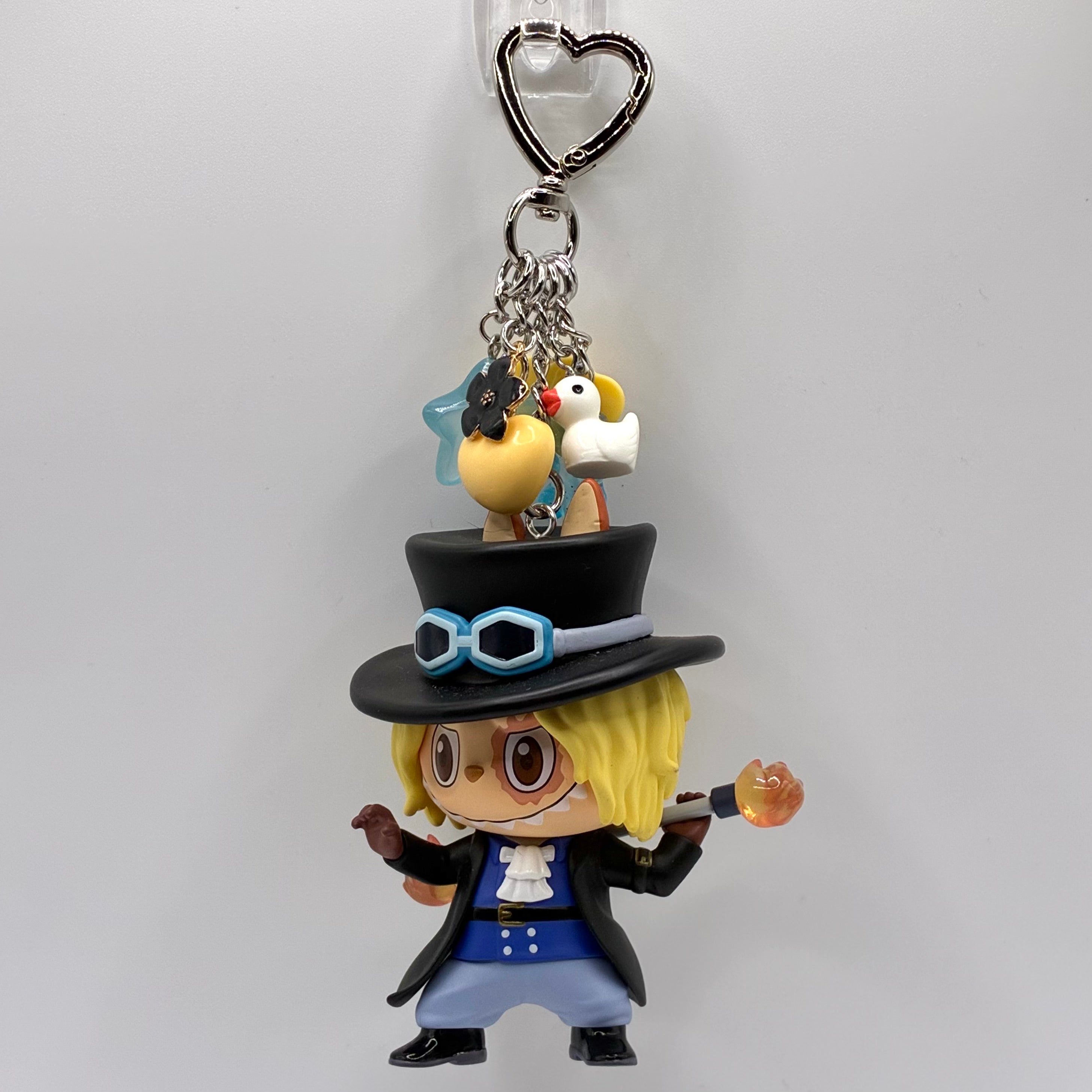 The Monsters x One Piece Series Handmade Keychain - Sabo