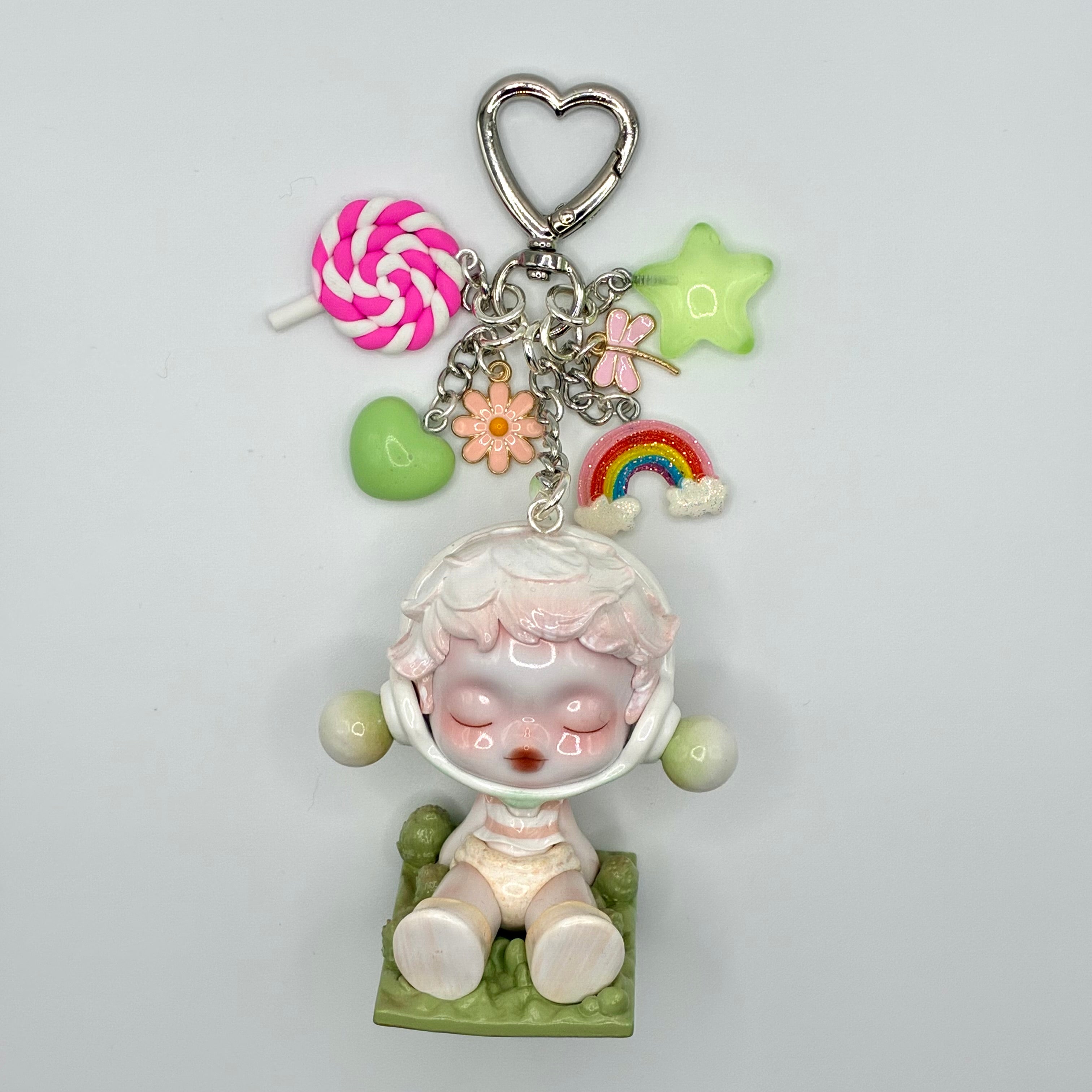Skullpanda The Warmth Series Handmade Keychain - Mind with the Wind