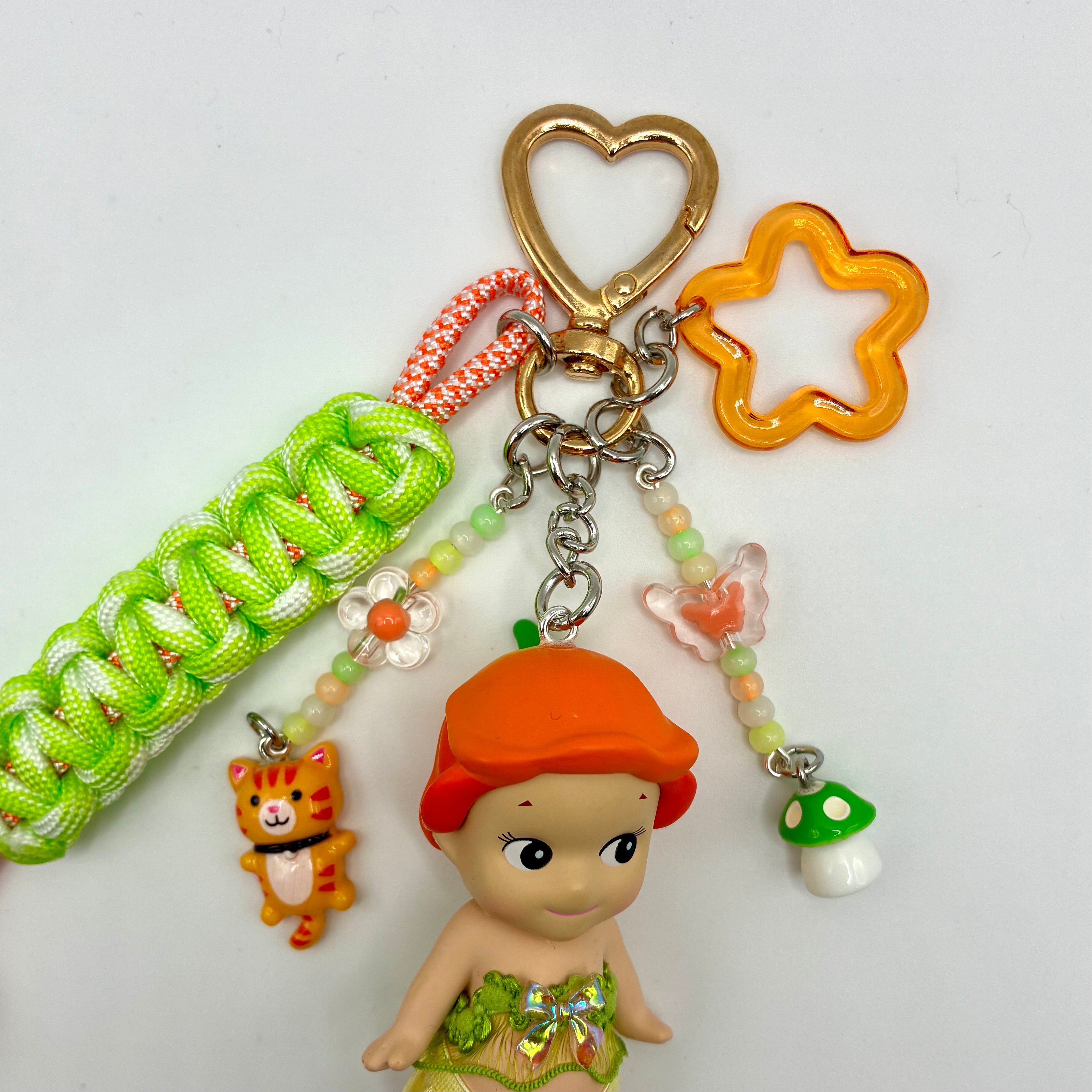 Sonny Angel Flower Series Handmade Bag Charm - Poppy