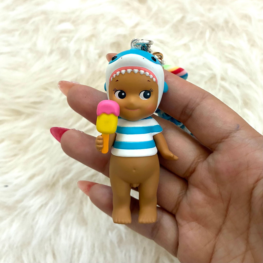 Sonny Angel Summer Vacation Sun-Kissed Series Bag Charm - Shark