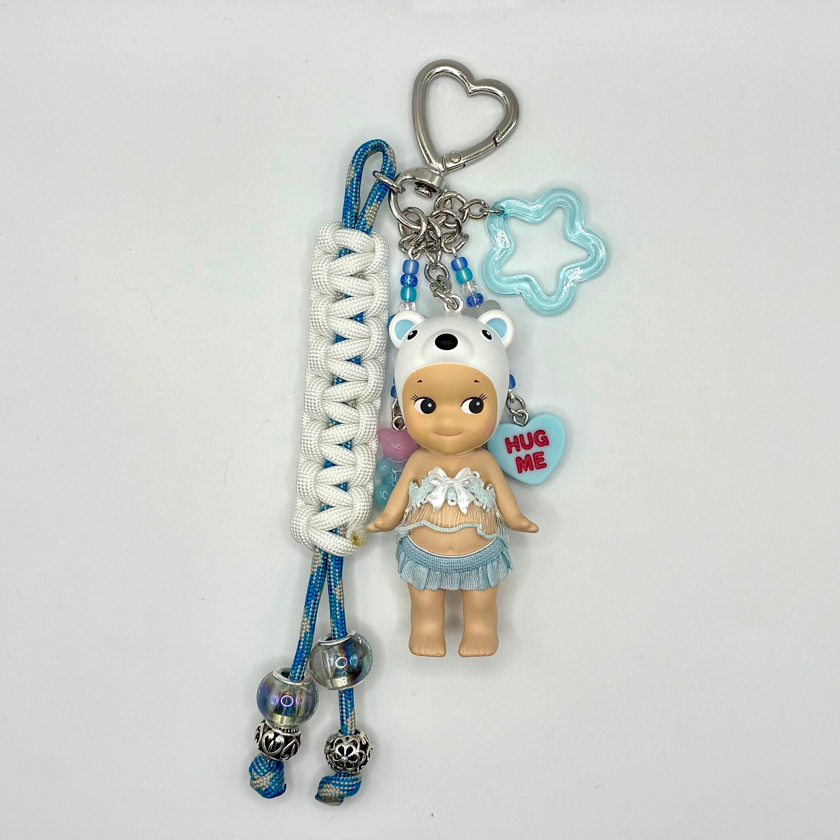 Sonny Angel Animal Series Handmade Bag Charm - White Bear