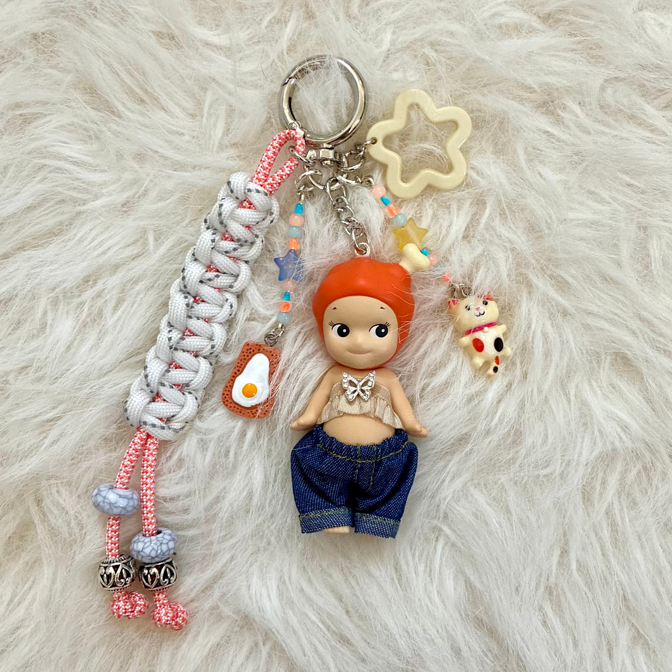 Sonny Angel Snack Series Bag Charm - Fried Chicken