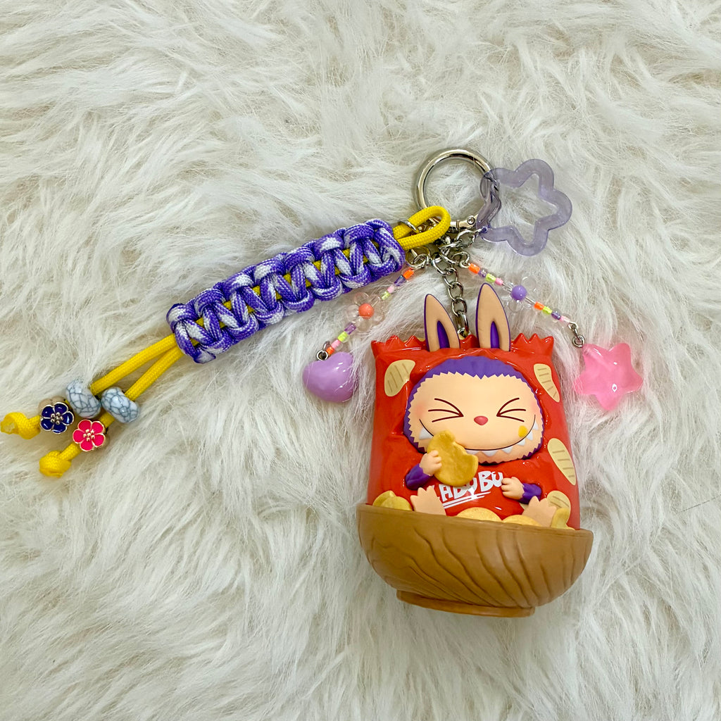 Monster Eating Chips Bag Charm
