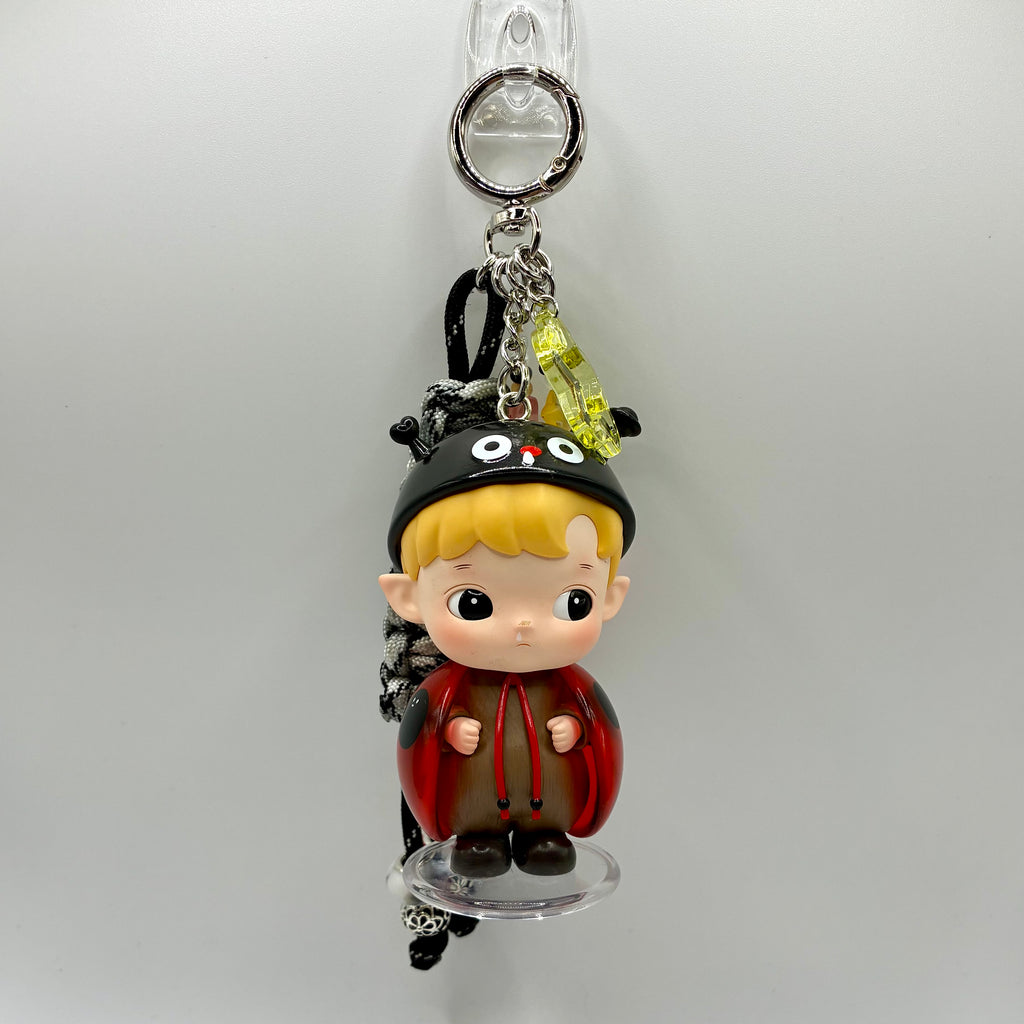 Hacipupu x Adventures in the Woods Series Handmade Bag Charm - Ladybug