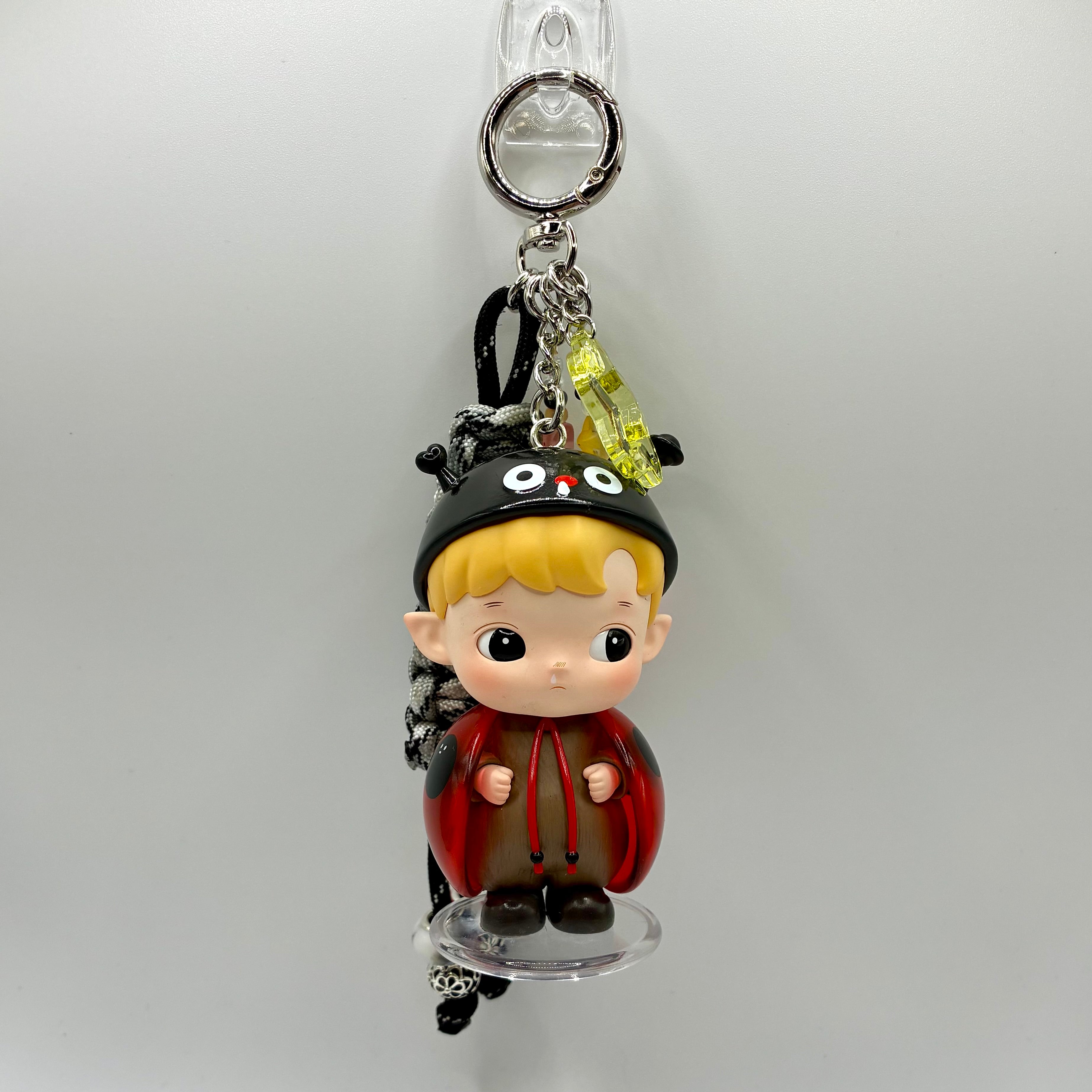 Hacipupu x Adventures in the Woods Series Handmade Bag Charm - Ladybug