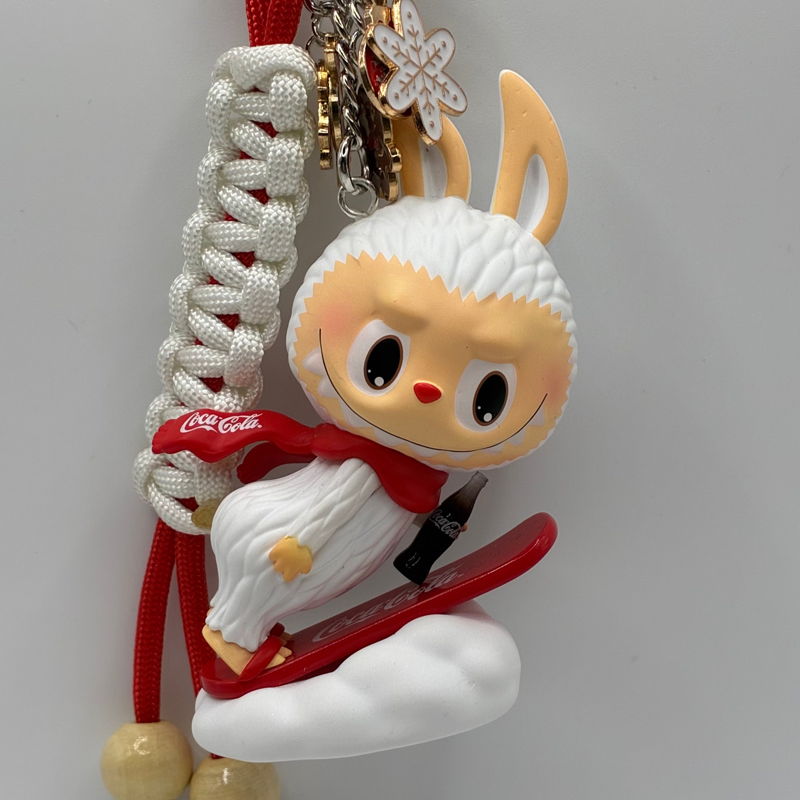 The Monsters Coca Cola Figurine Handmade Keychain - Snowy Mountain