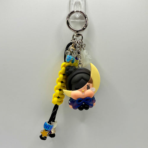 Crybaby x Crying to the Moon Handmade Bag Charm - The Half Moon (Mini)