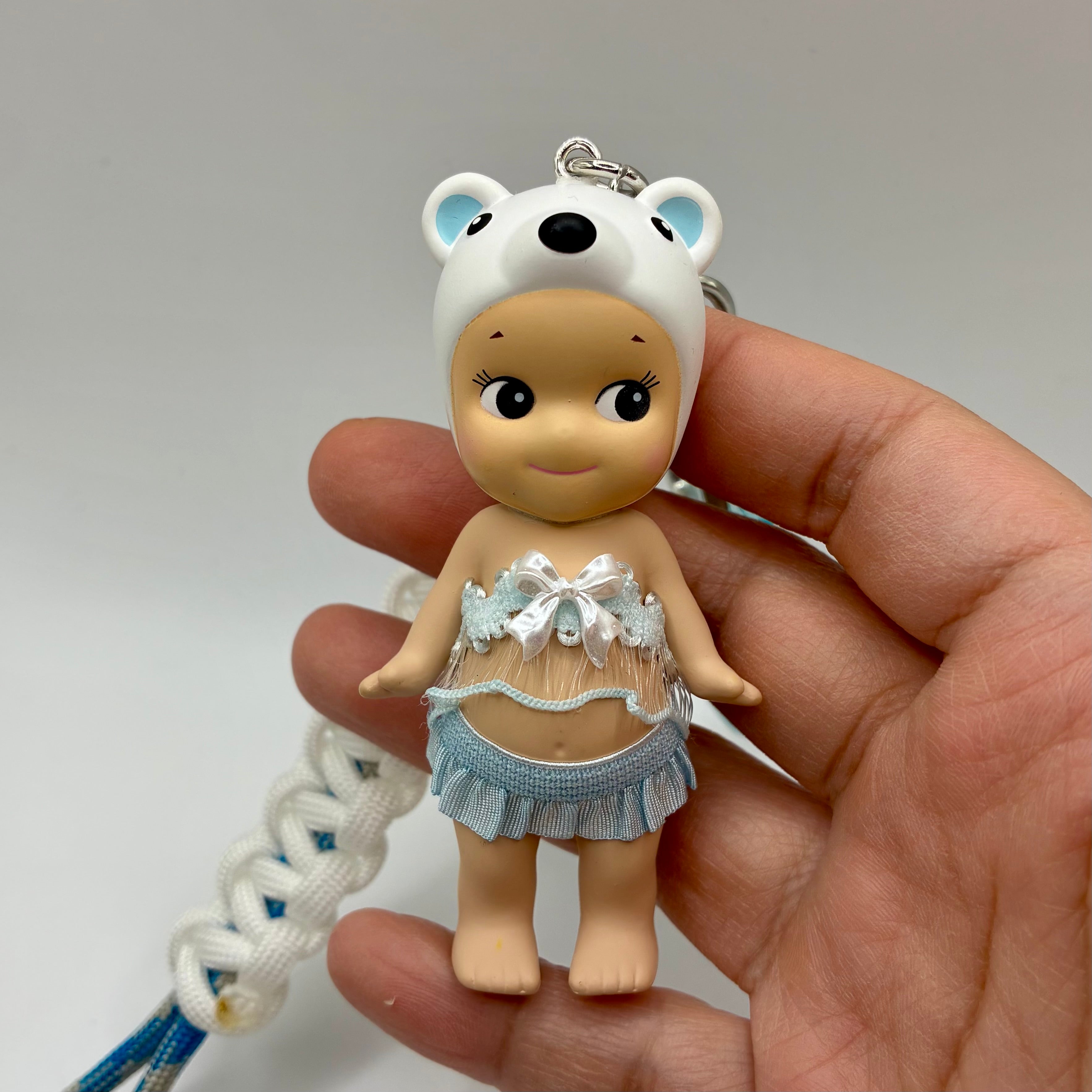Sonny Angel Animal Series Handmade Bag Charm - White Bear