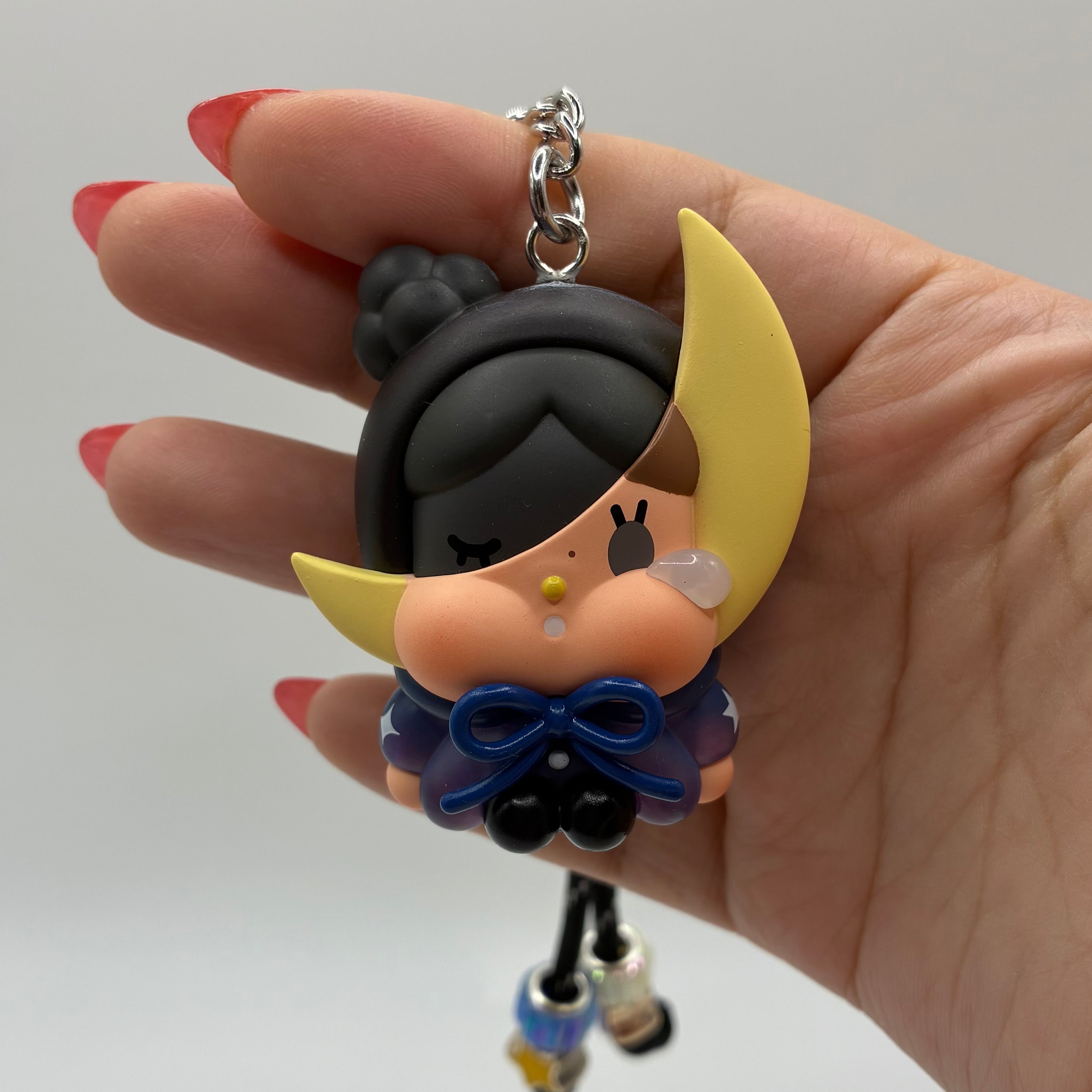 Crybaby x Crying to the Moon Handmade Bag Charm - The Half Moon (Mini)