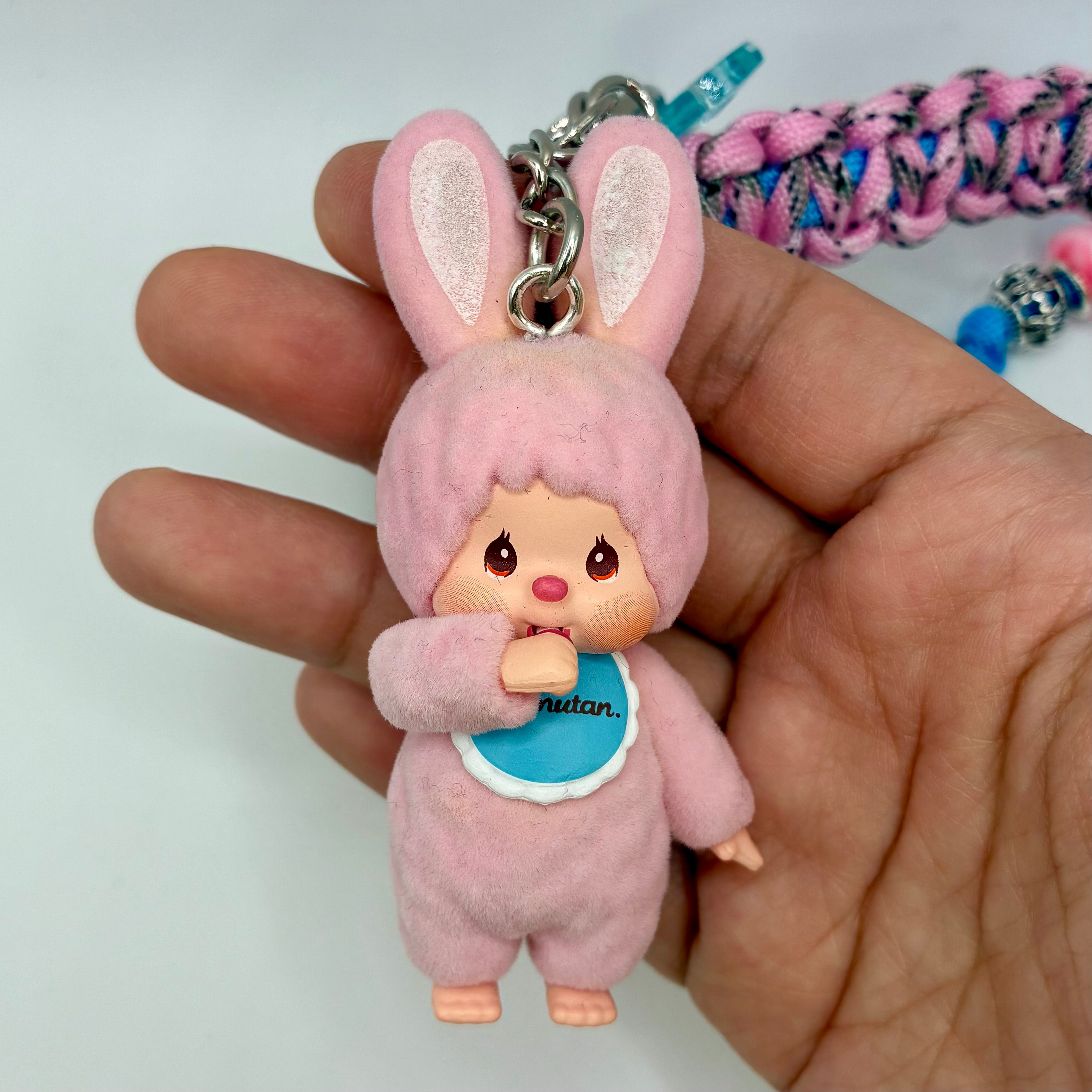 Monchhichi Handmade Bag Charm - Pink