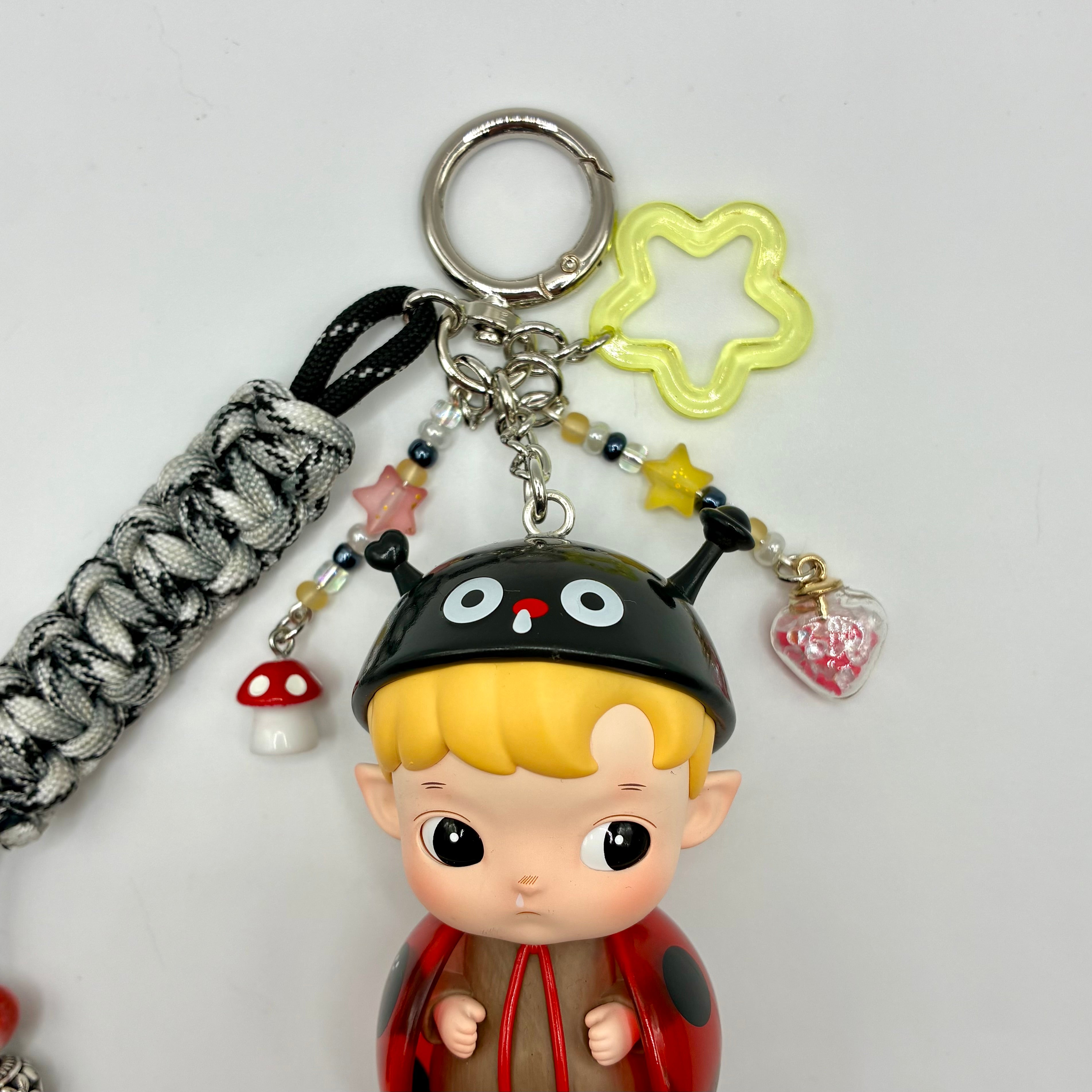 Hacipupu x Adventures in the Woods Series Handmade Bag Charm - Ladybug