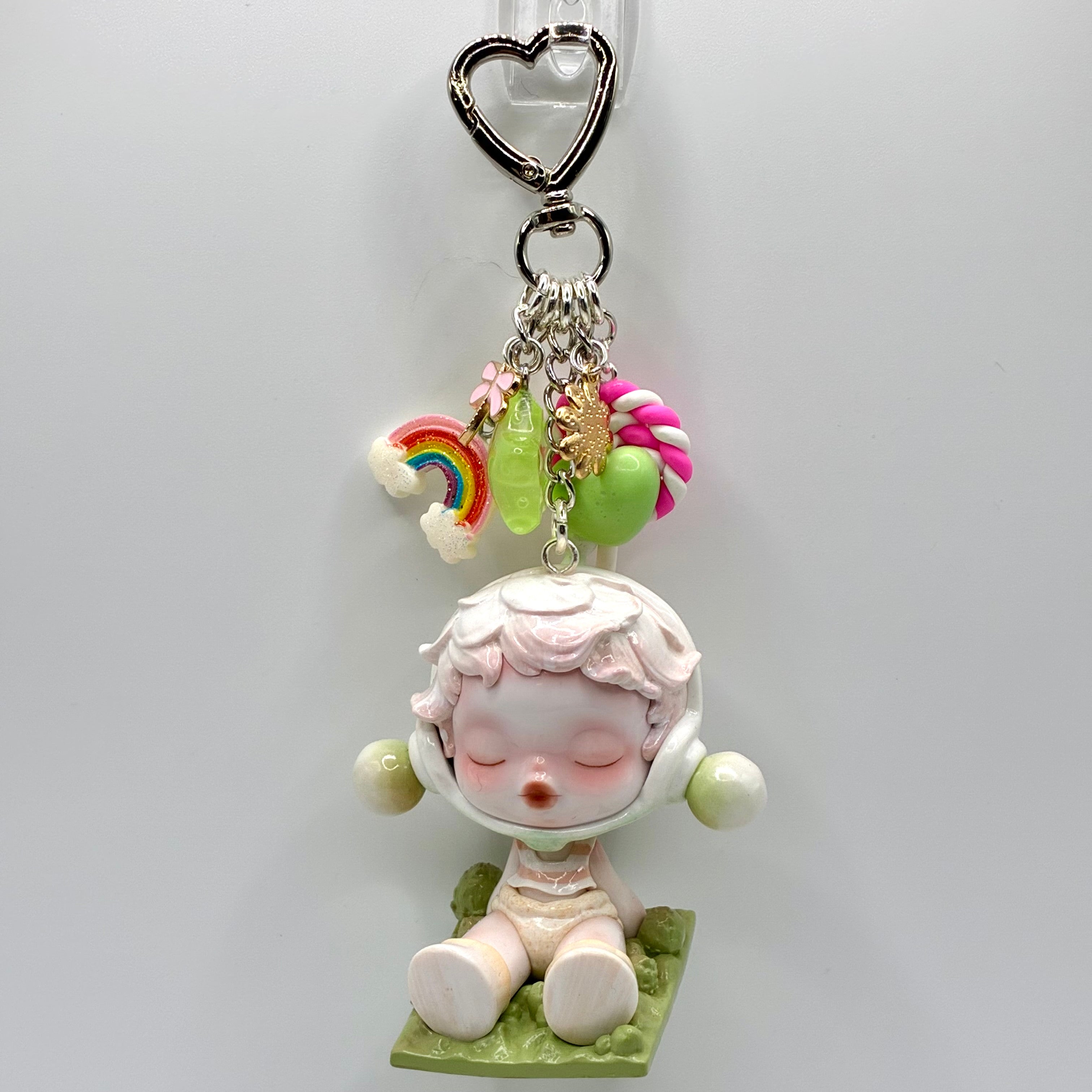 Skullpanda The Warmth Series Handmade Keychain - Mind with the Wind
