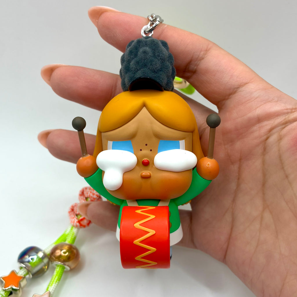 Crying Girl Bag Charm - The Drummer