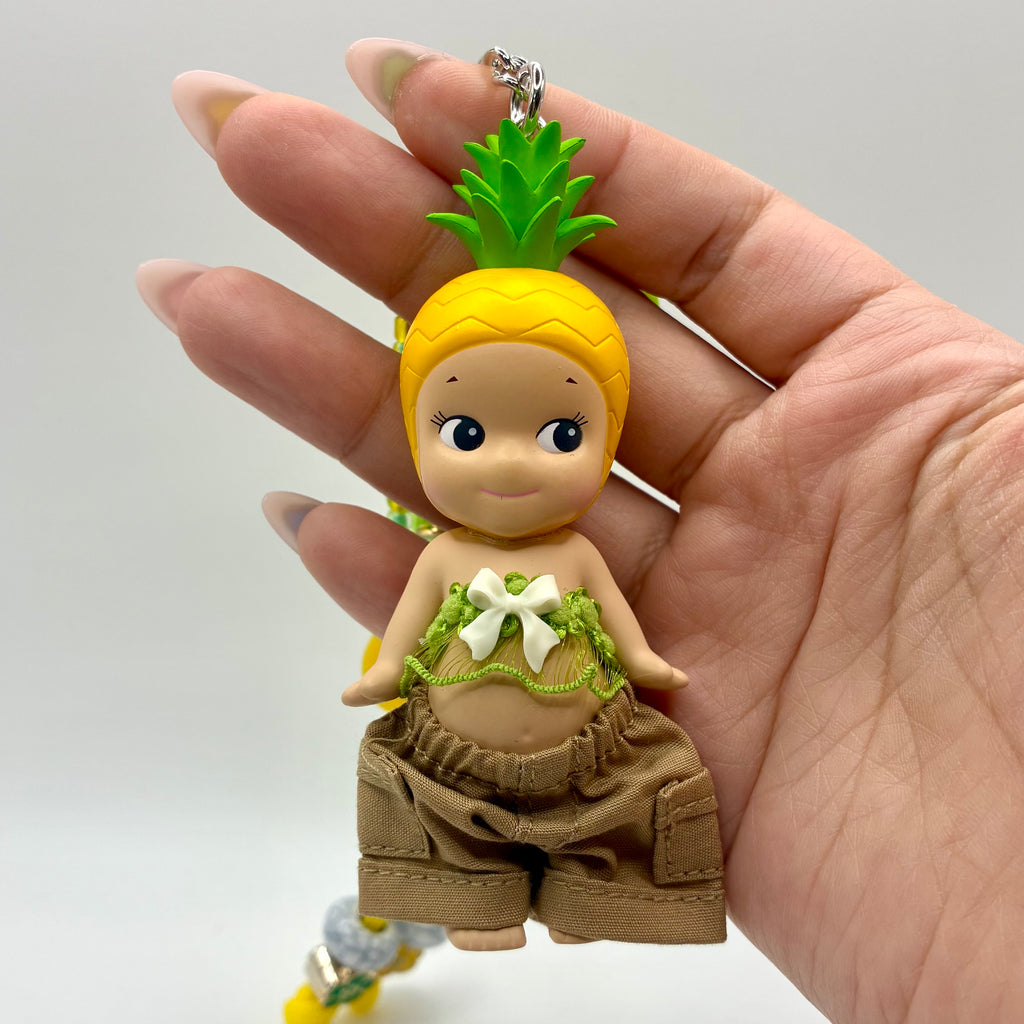 Sonny Angel Fruit Series Bag Charm - Pineapple