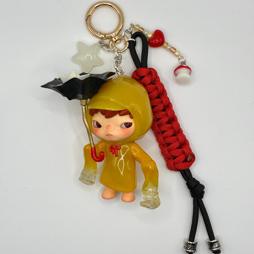 Hirono x Echo Series Handmade Keychain - Journey in the Rain