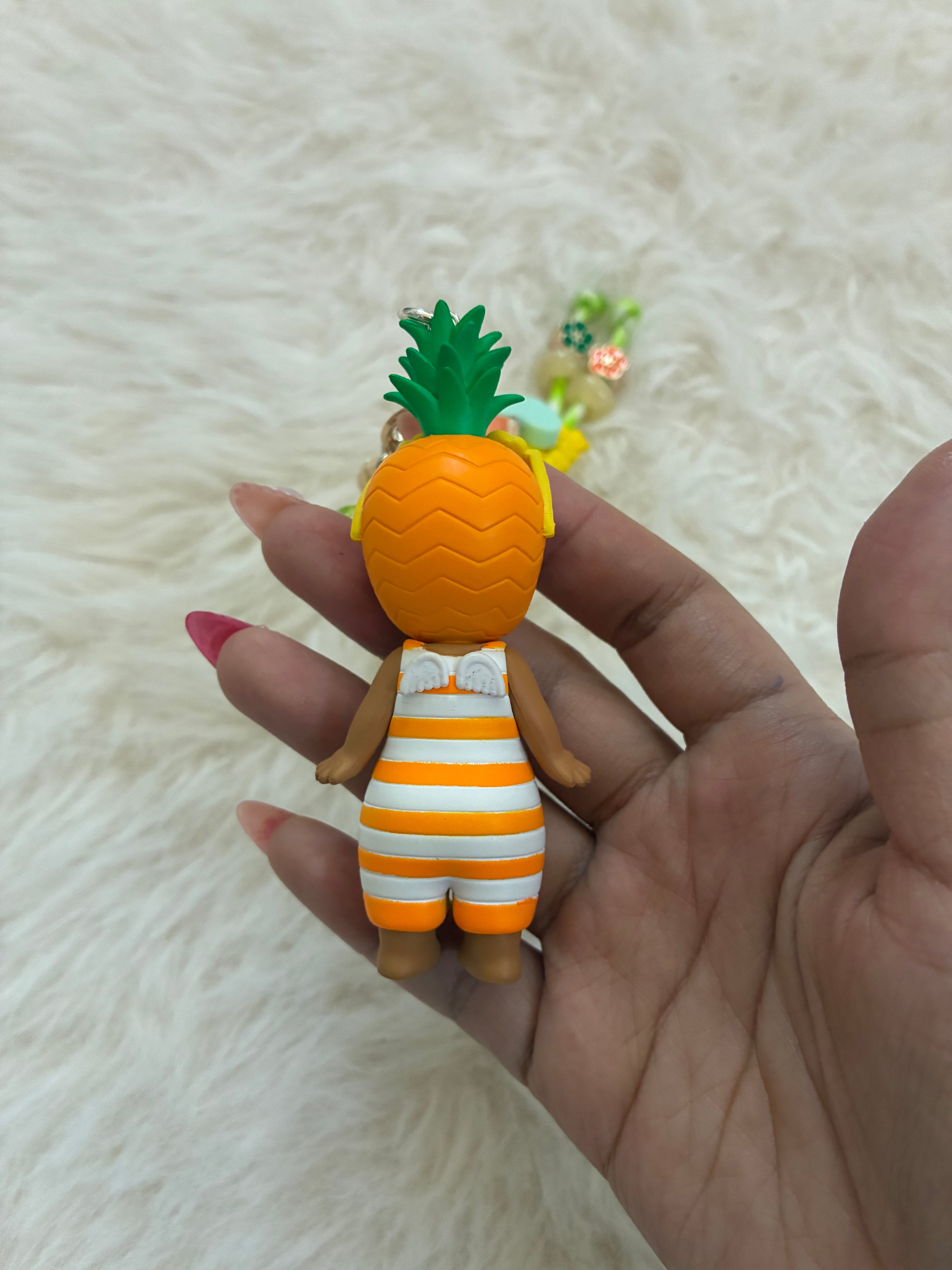 Sonny Angel Summer Vacation Sun Kissed Series Bag Charm - Pineapple