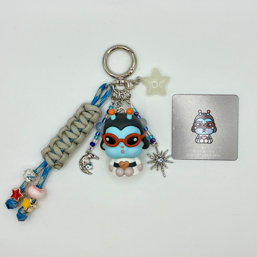Crying Girl Bag Charm - The Outsider (mini)
