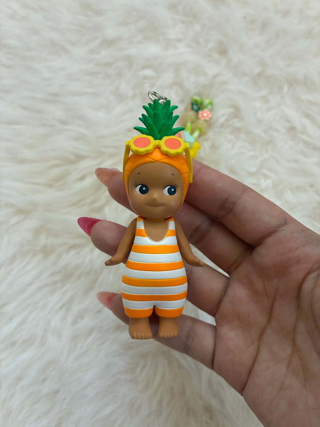 Sonny Angel Summer Vacation Sun Kissed Series Bag Charm - Pineapple