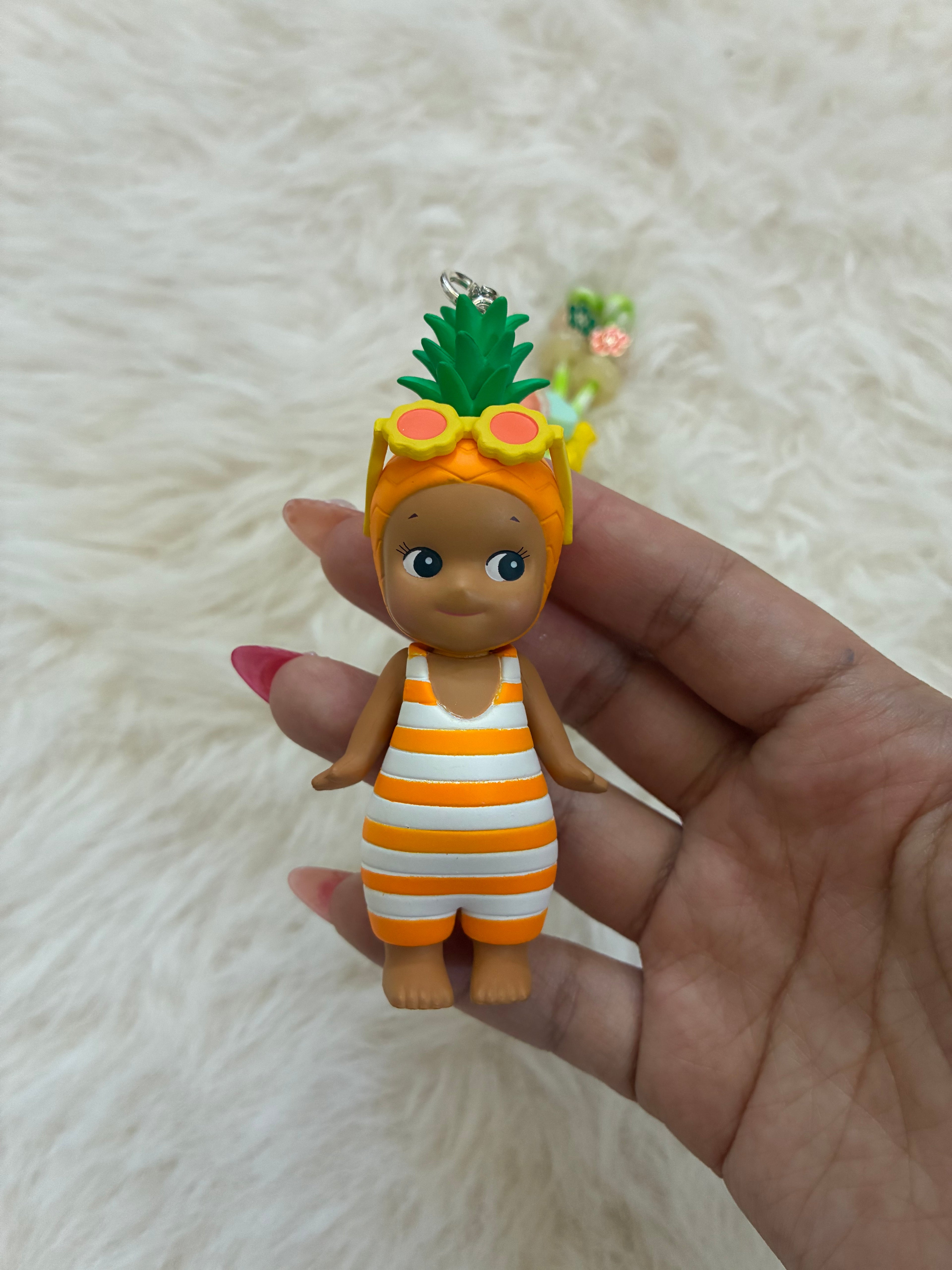 Sonny Angel Summer Vacation Sun Kissed Series Bag Charm - Pineapple